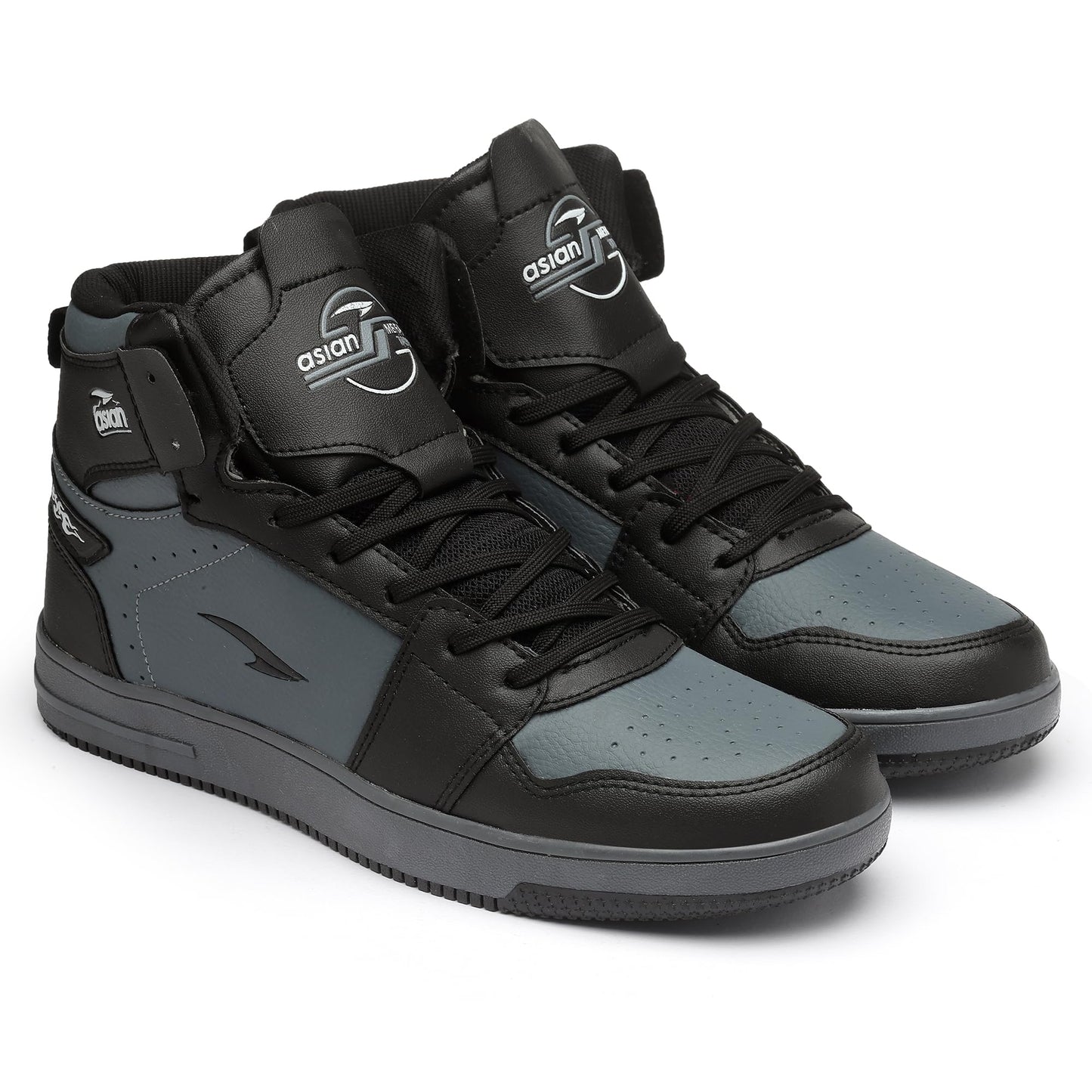 ASIAN Carnival-13 High Top Casual Chunky Fashion Sneakers,Dancing Shoes Basketball Shoes with Rubber Outsole for Boys,UK 9