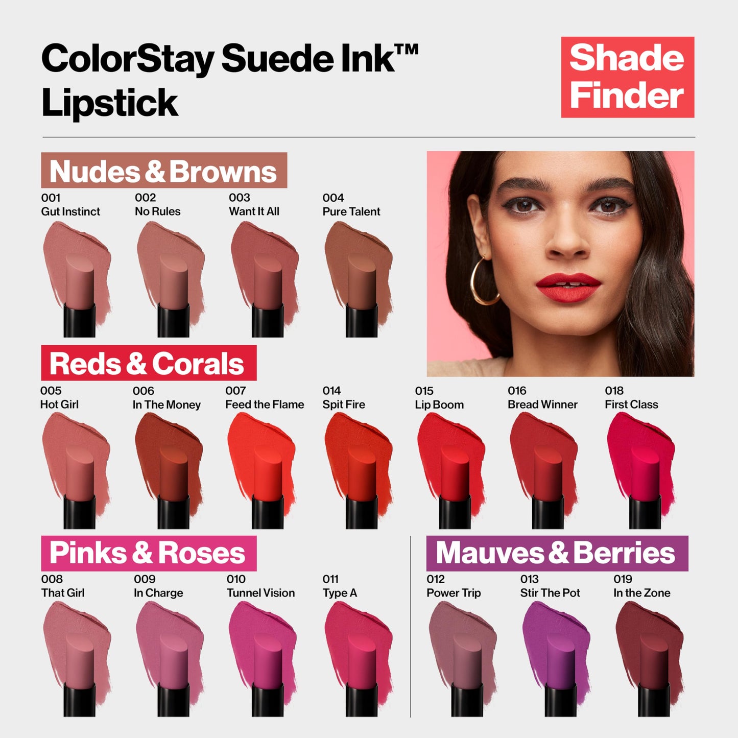REVLON Colorstay Suede Ink lipstick - Stir The Pot (013)