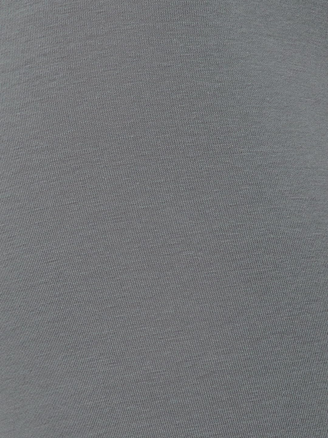 Max Women Solid Calf Length Leggings, Grey, L