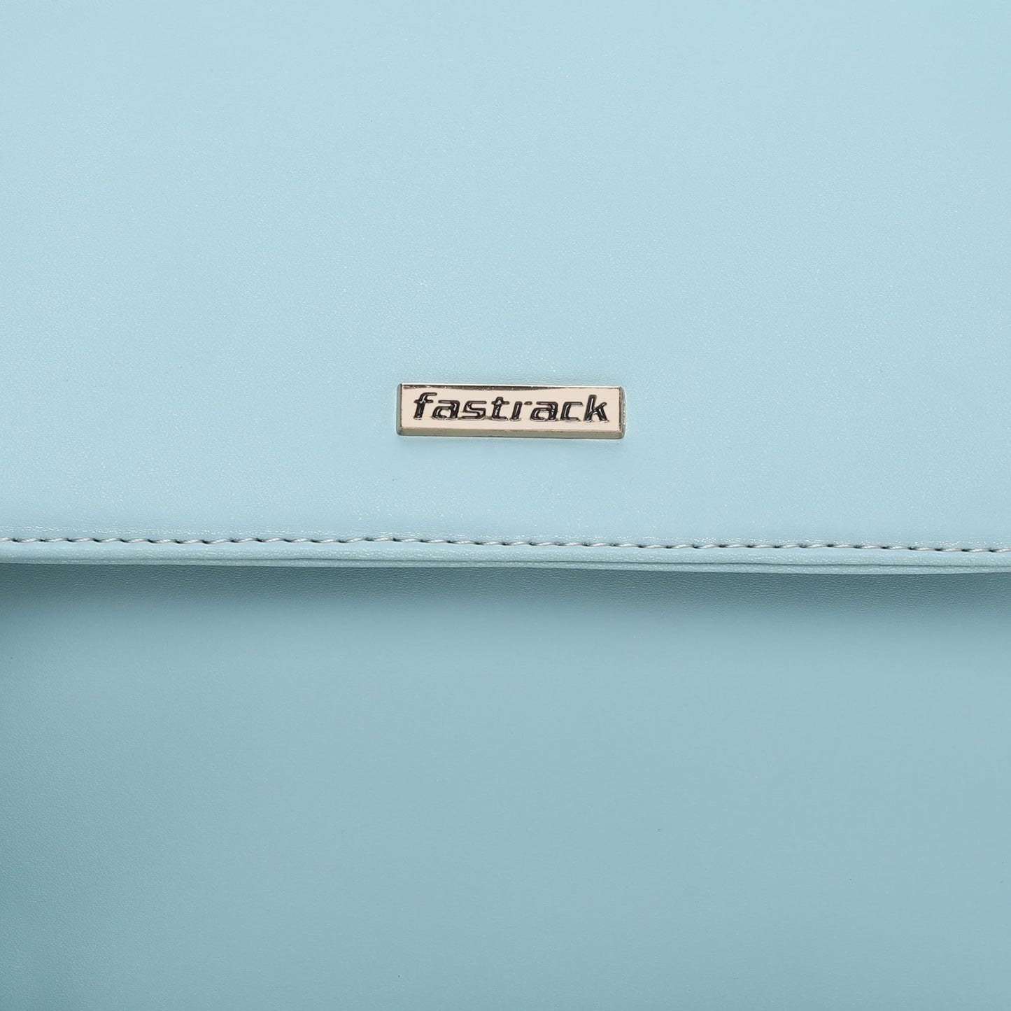 Fastrack Sling Bag For Women | Faux Leather Sling With Ribbon-Like Belt | Magnetic Flap Closure and Multiple Pockets For Easy Storage| Trendy Women's Handbags