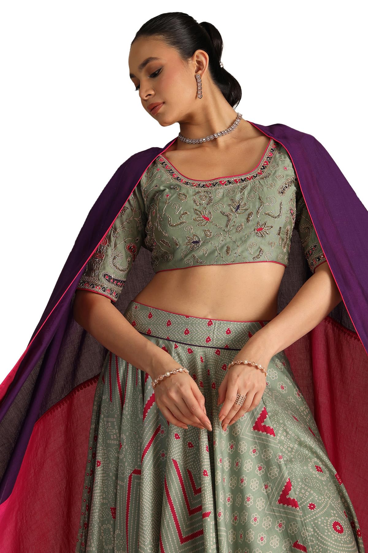 Soch Women's Viscose Lehenga Choli