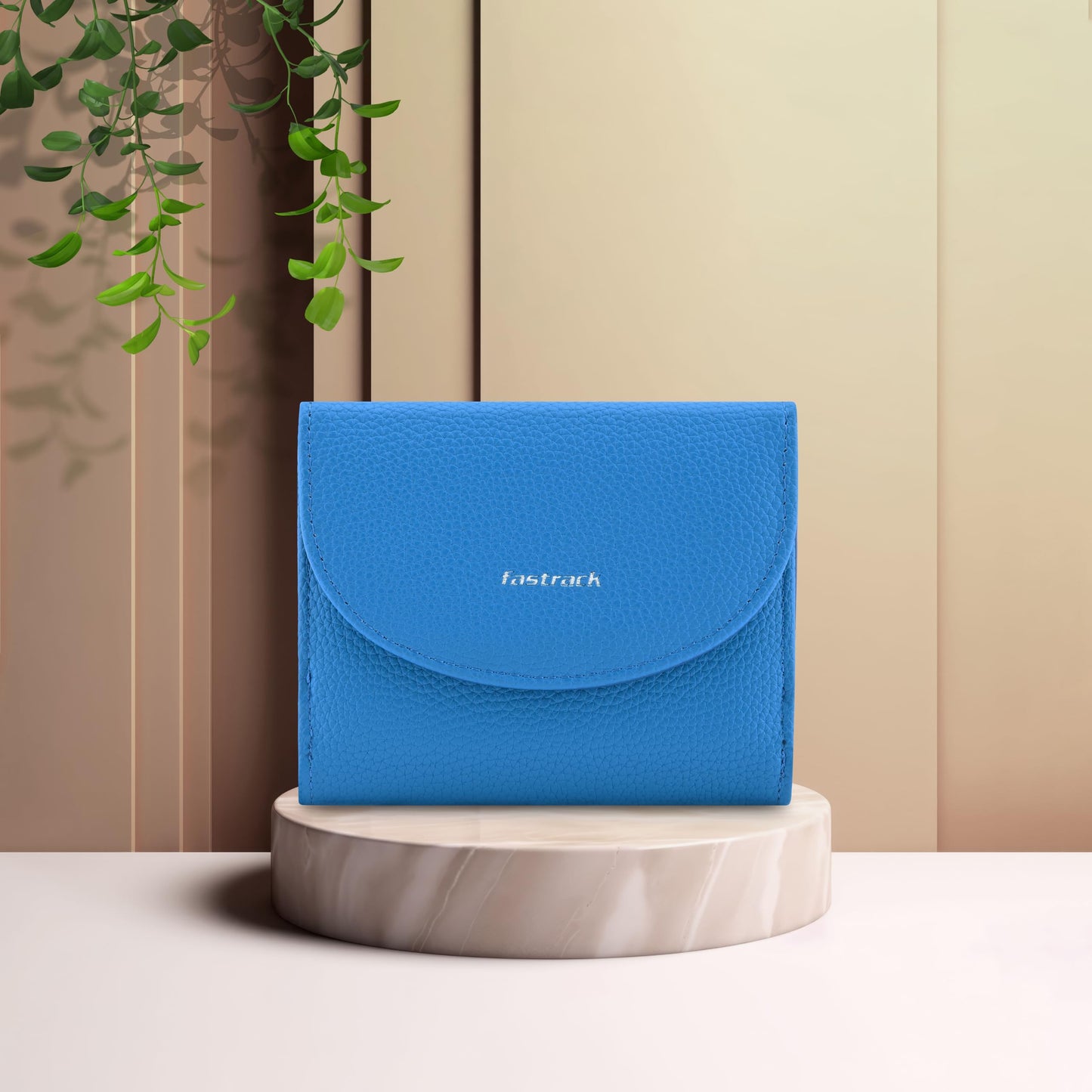 Fastrack Women Multifold Wallet | Compact Faux Leather Purse with Multiple Card Slots, Cash Compartments & Secure Closure | Stylish Everyday Wallet for Girls & Ladies