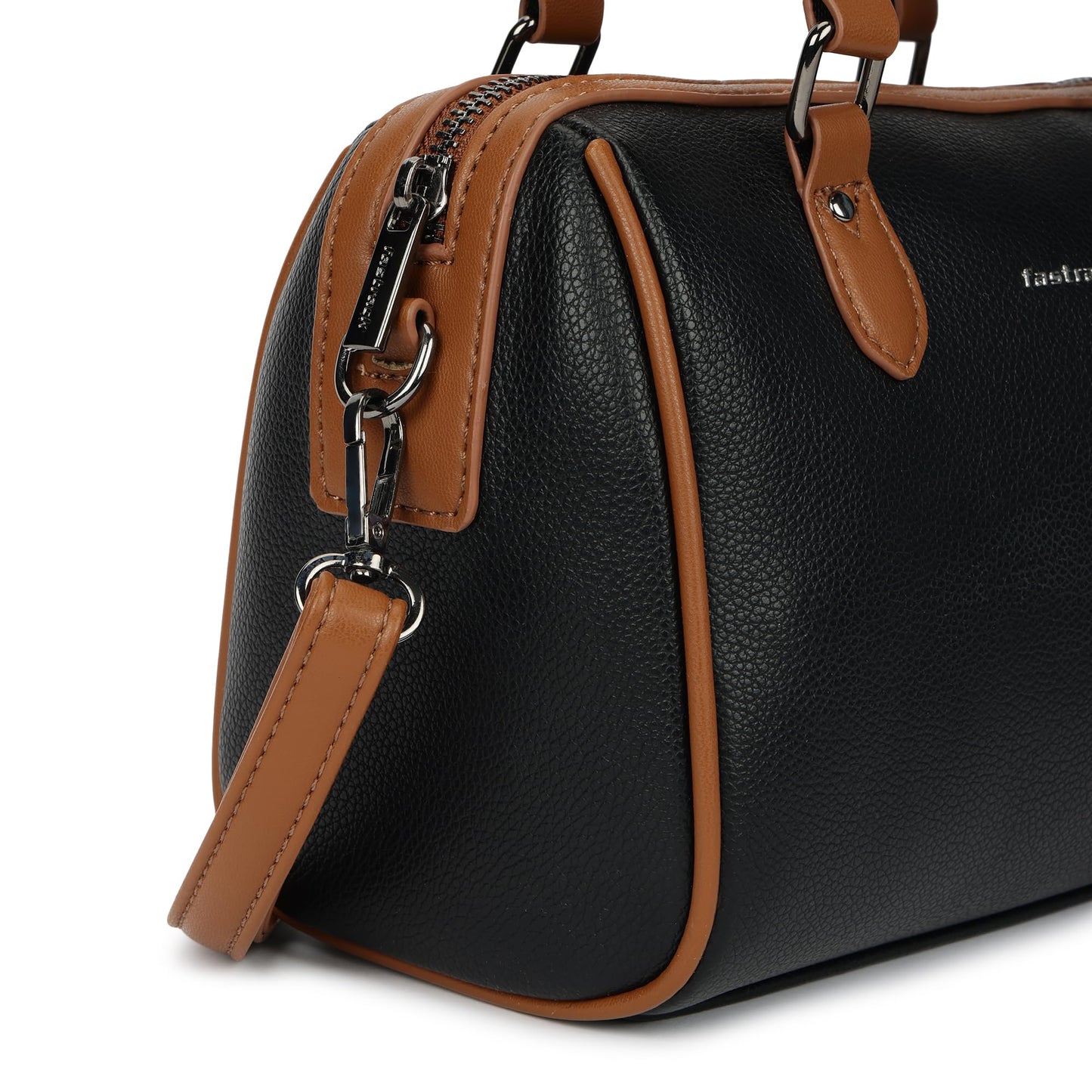 Fastrack Swirl Satchel | Women’s Faux-Leather Satchel| Dual Carry Handles, Adjustable Strap & Spacious Main Compartment