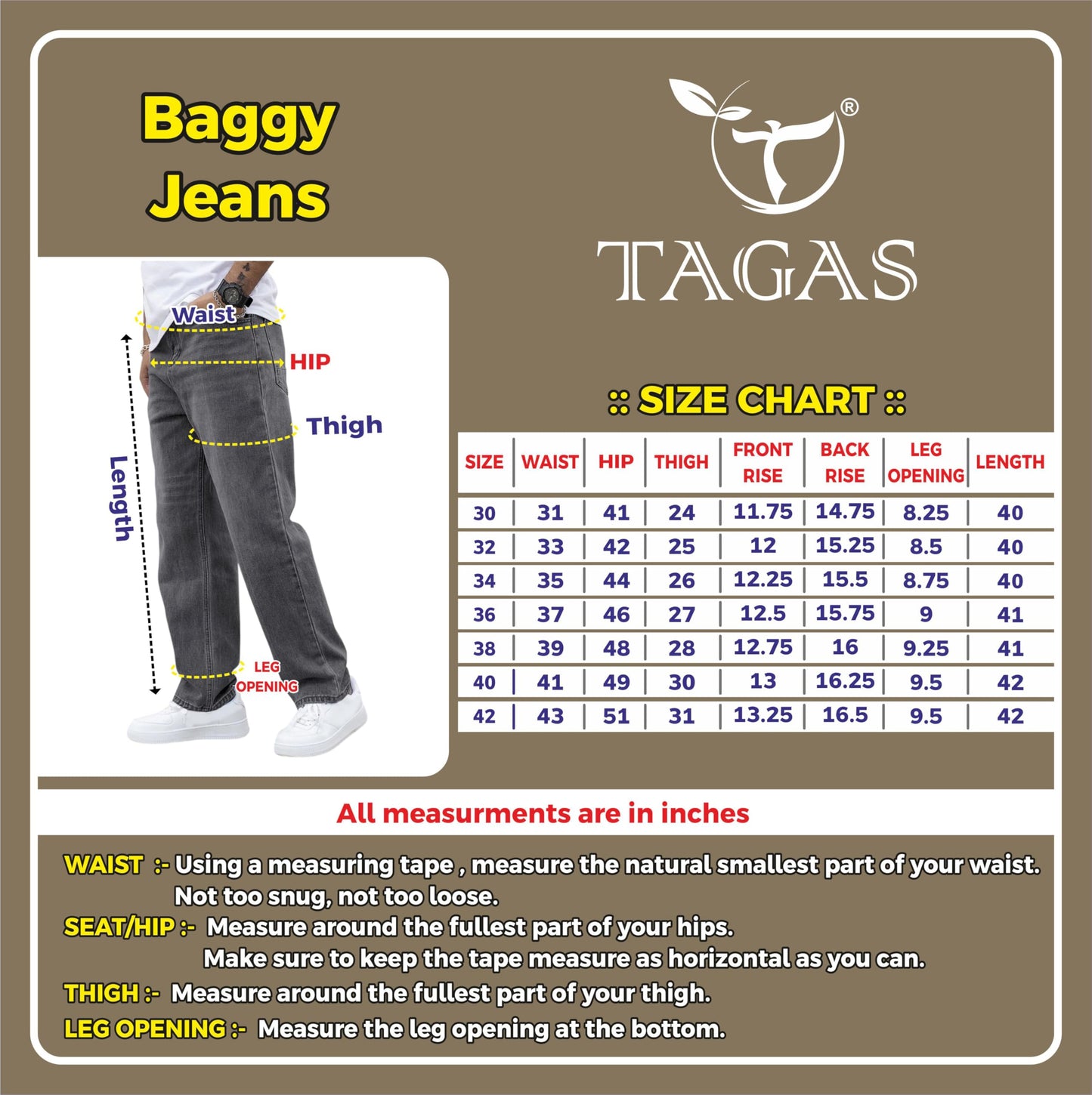 Tagas Men Cotton Slant Pocket Straight Leg Jeans ||Jeans for Mens || jeasn || Pant ||(MDJ-9)