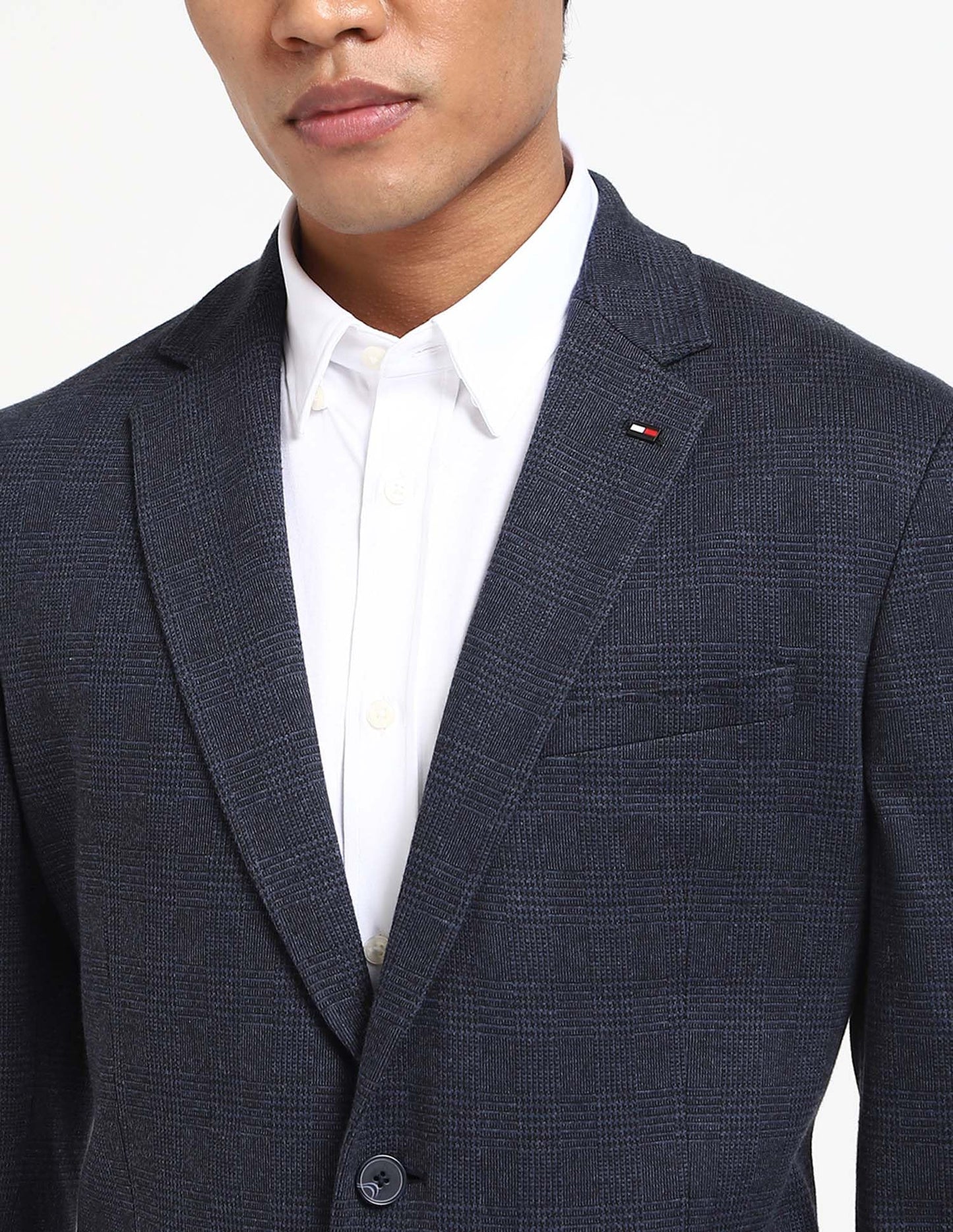 Tommy Hilfiger Mens Blue Color Blazer Regular