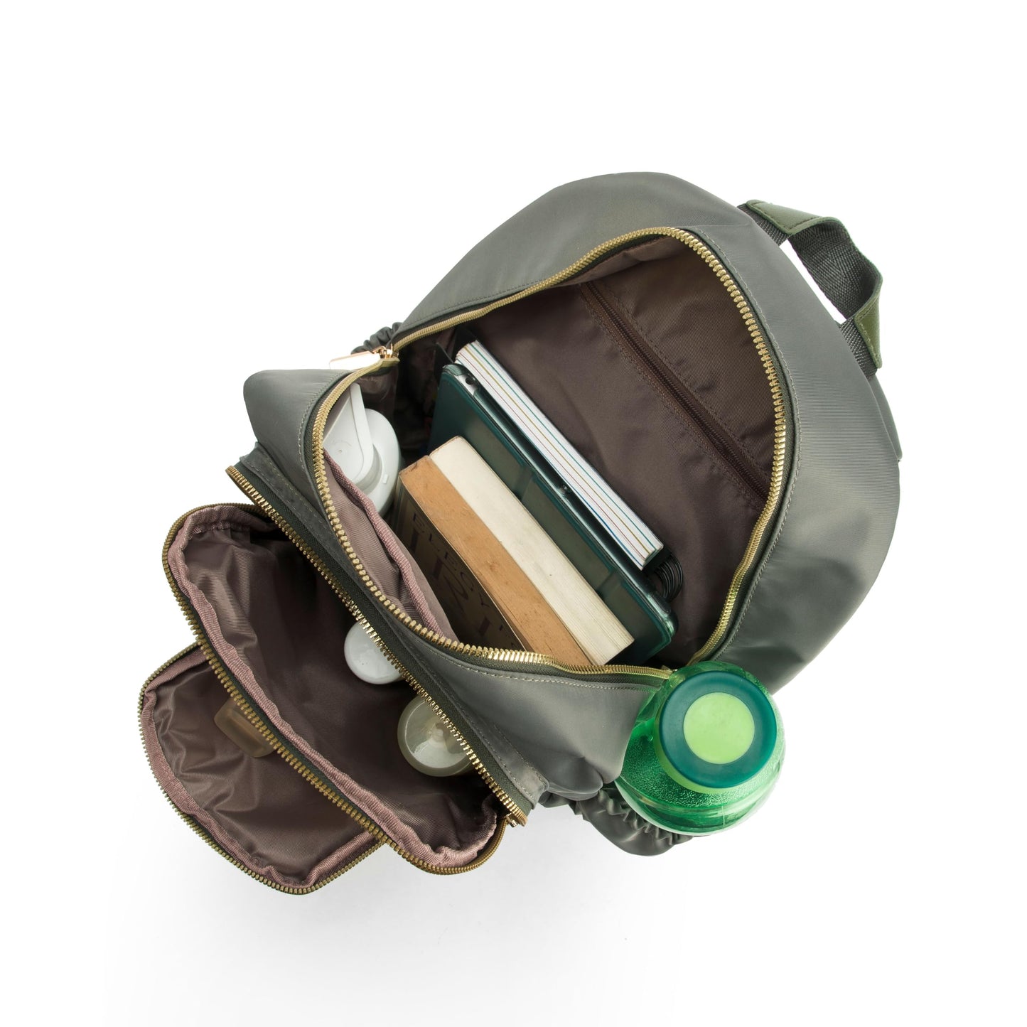 Lino Perros Pacman Olive Essential Backpack