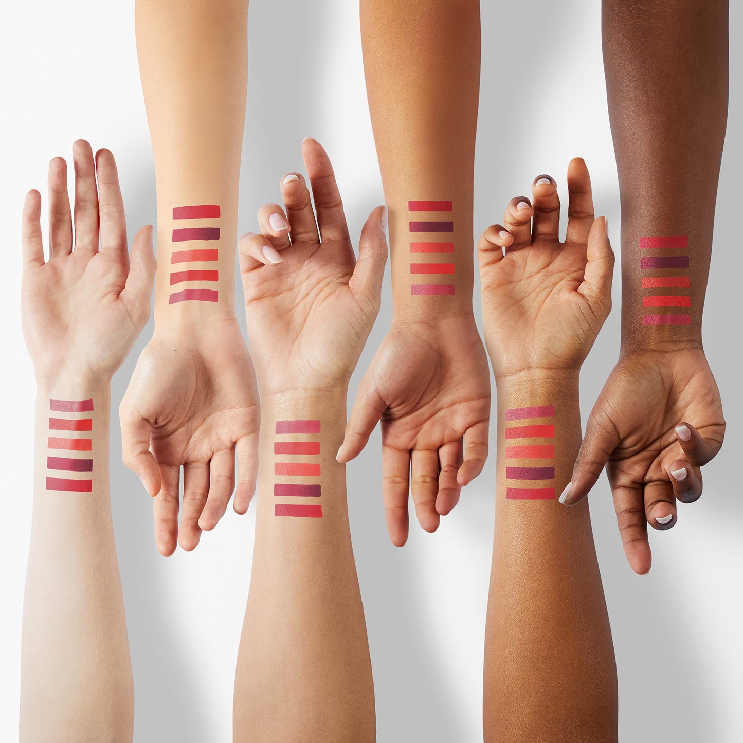 RENEE Fab 5 5-in-1 Lipstick 7.5gm| Five Shades In One| Long Lasting, Matte Finish| Non Drying Formula with Intense Color Payoff| Compact & Easy to Use