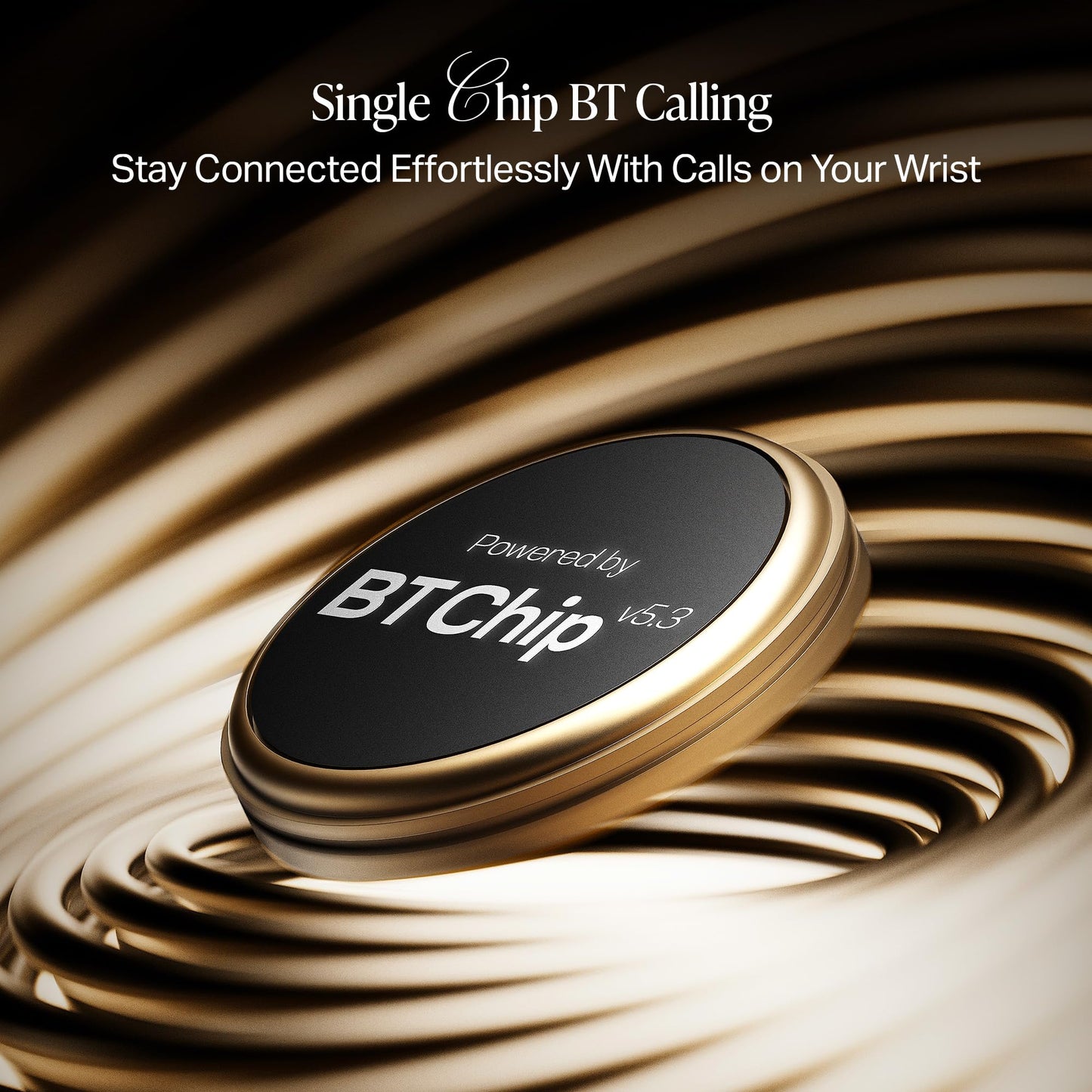 Boat Enigma Daze Women's Luxury Smart Watch w/ 1.3”(3.3cm) AuraVue Display w/ 20% Higher Brightness, Emergency SOS, Female Wellness Tracking, BT Calling, smart Watch for Women Latest (Brown Leather)