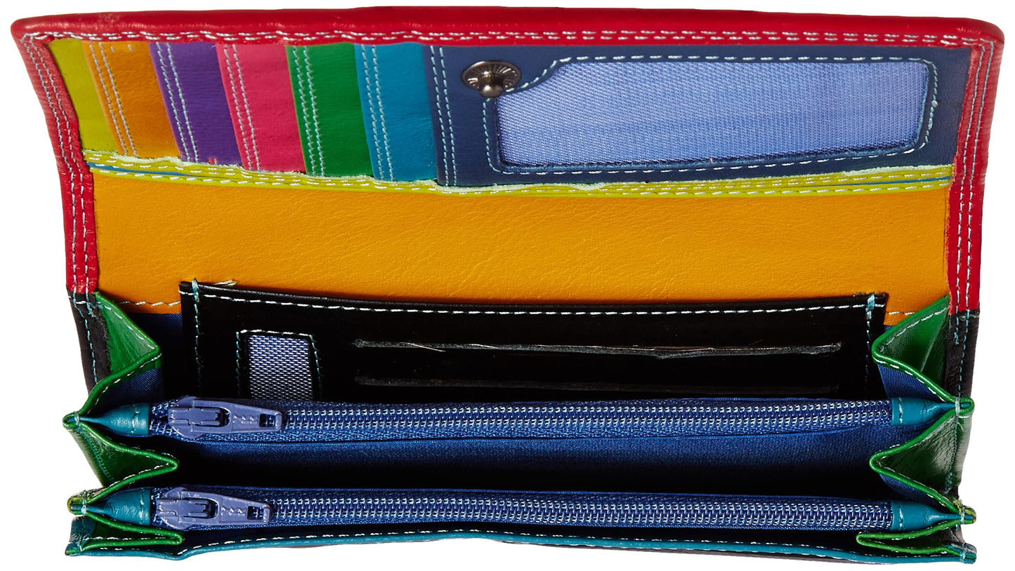 Calfnero Red Women's Wallet (MK-57-F-Red)