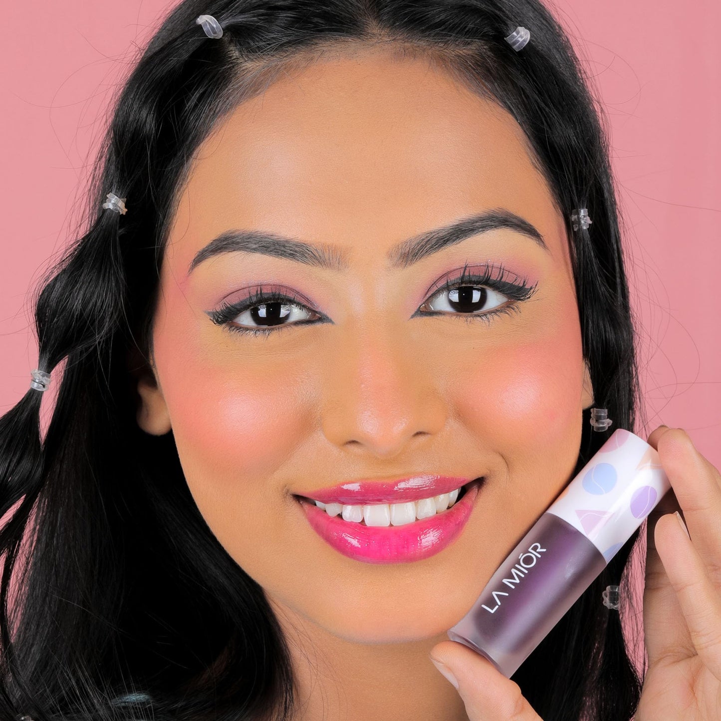 LAMIOR pH Adaptive Lip Tint | Colour Changing Lip Oil Stain | Long Lasting Lip Tint | Non Sticky & High Shine | Nourishing Oils like Jojoba & Almond | Heals Chapped & Dry Lips | Shade - Jamun Ball, 5ml