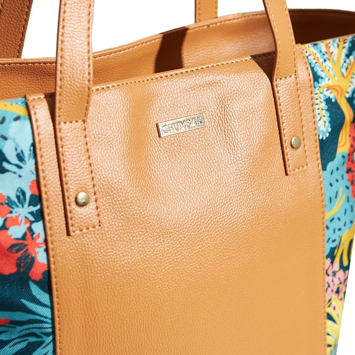 Chumbak Office Tote Bag for Women | Stylish Shoulder Bags for College | Professional Canvas Tote Bag | Laptop-Friendly College Bag