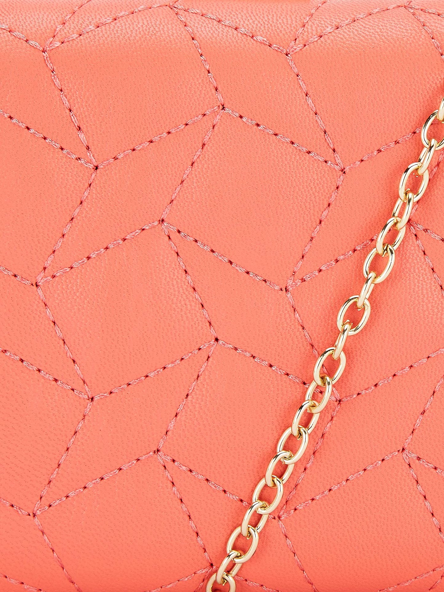 Caprese womens CELY C Large CORAL Clutch