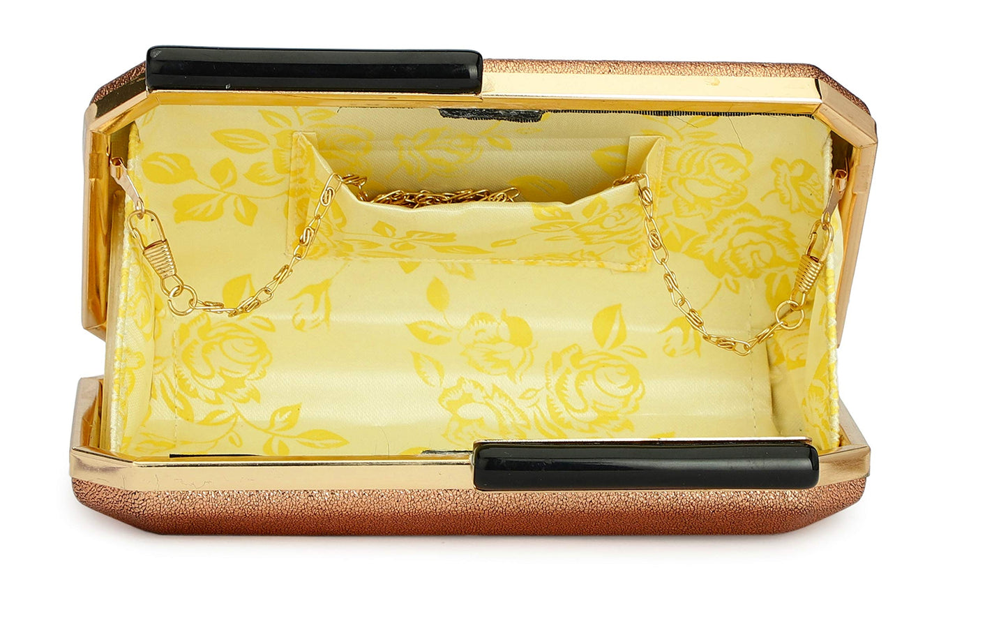 TOOBA Handicraft Hand Embroidered Box Clutch Bag Purse for Bridal, Casual, Wedding Bag for Women & Girls