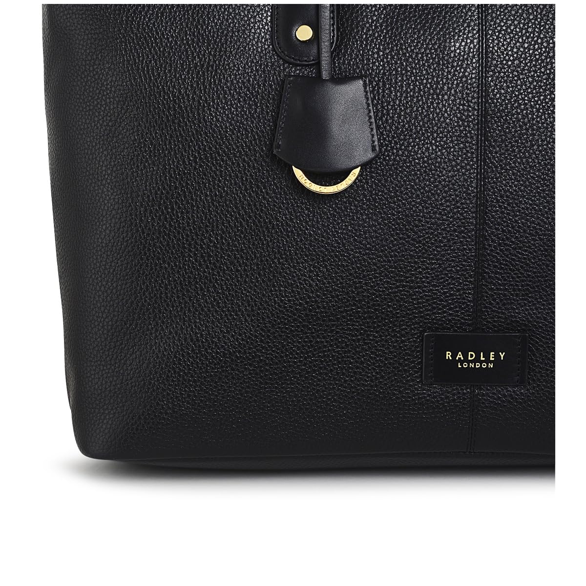 RADLEY London Southwark Lane Women's Large Leather Ziptop Tote Bag, Black, Large