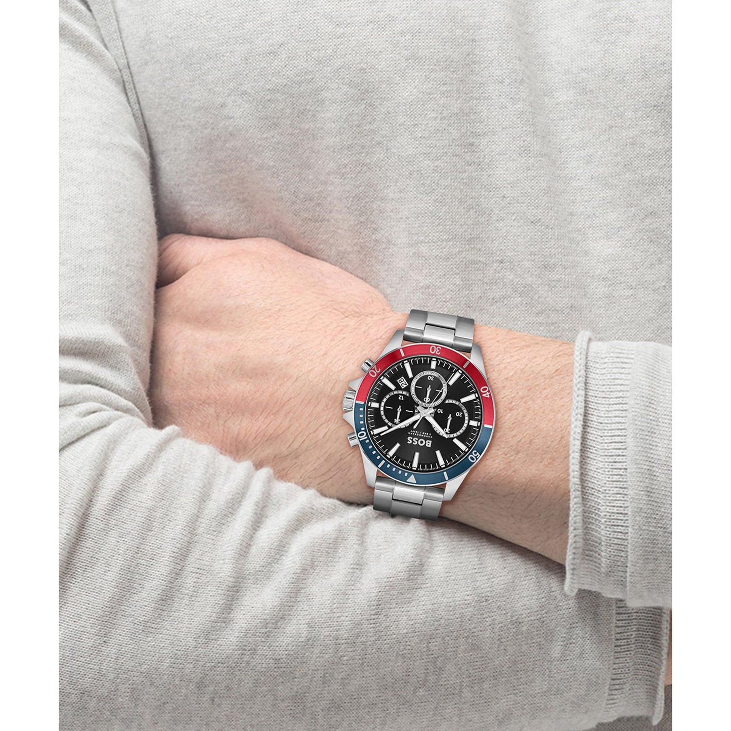 BOSS Analog Black Dial Men's Watch-1514108