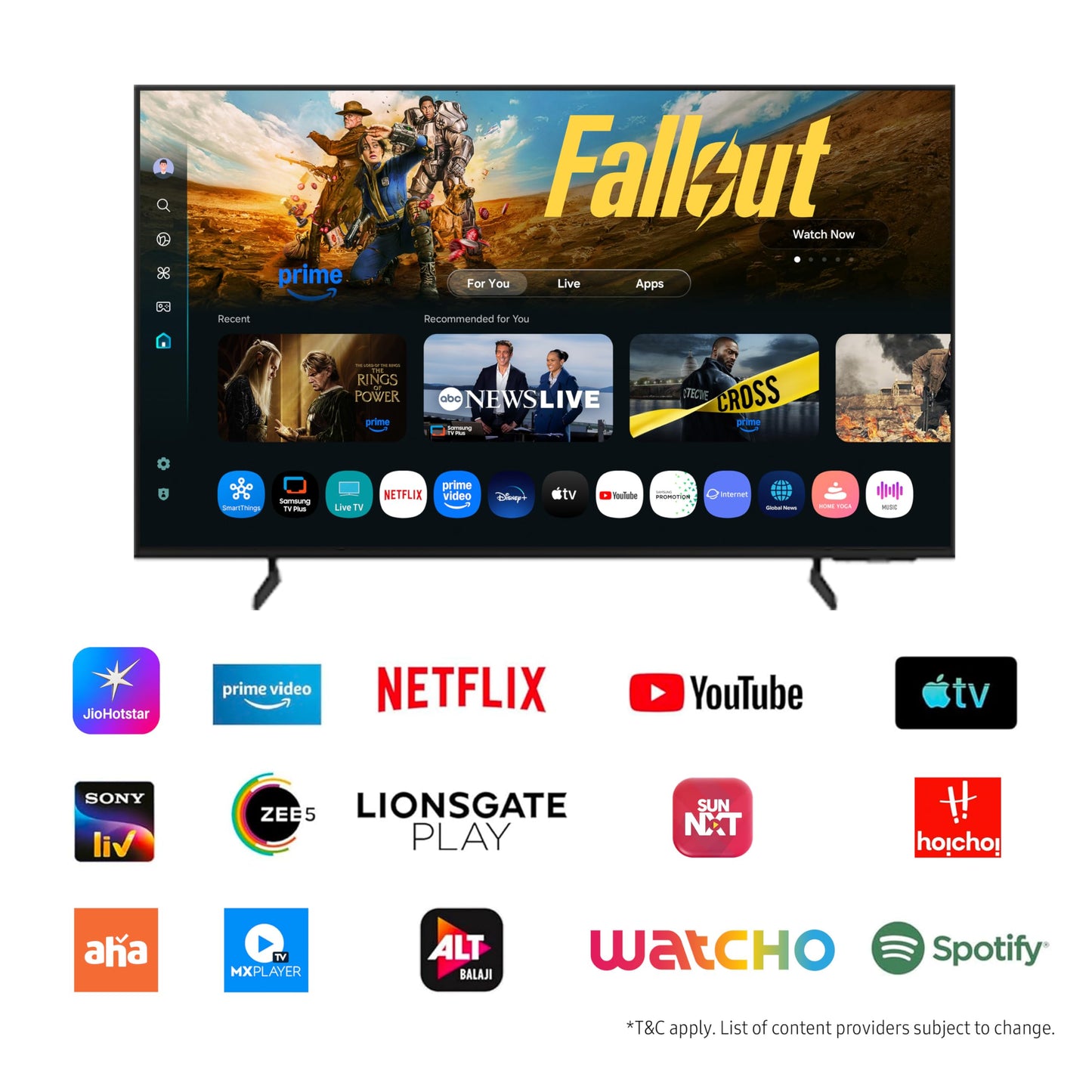 Samsung 108 cm (43 inches) Crystal 4K Vista Ultra HD Smart LED TV UA43UE81AFULXL