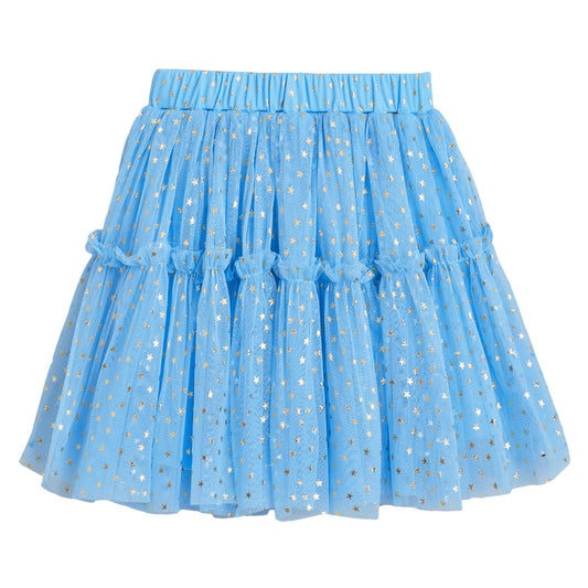 Hopscotch Girls Blue Tulle Skirt (5-6 Years)