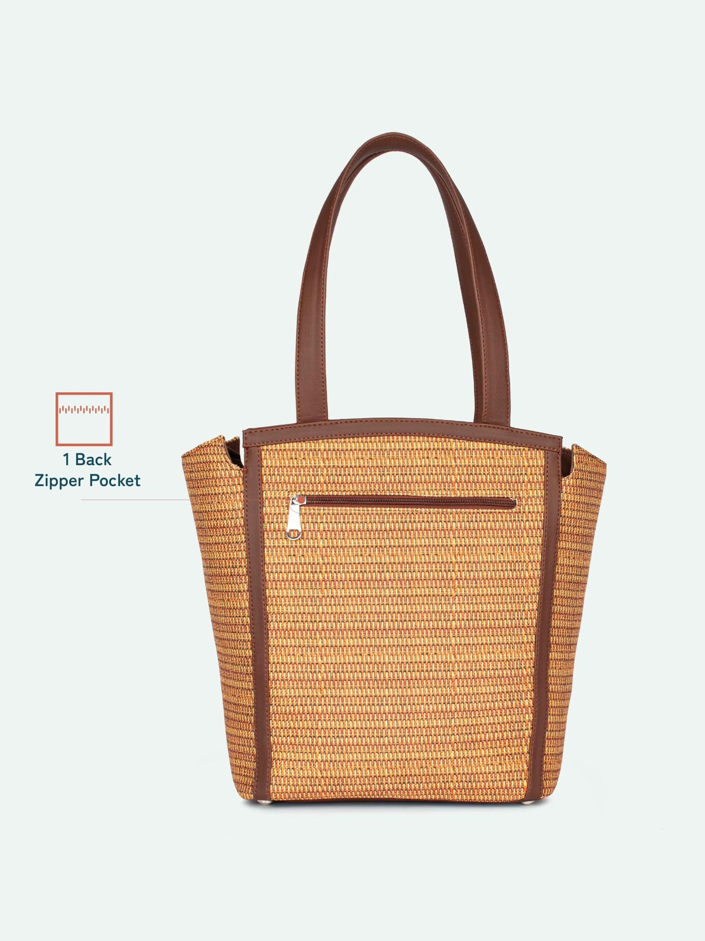 ZOUK Rhea Kapoor Adira Tote Bag for Women | Stylish Handbag for Woman | Premium Tote Bags | Purse Handbag | Big Size Stylish Hand Bags | Bombay Macrame