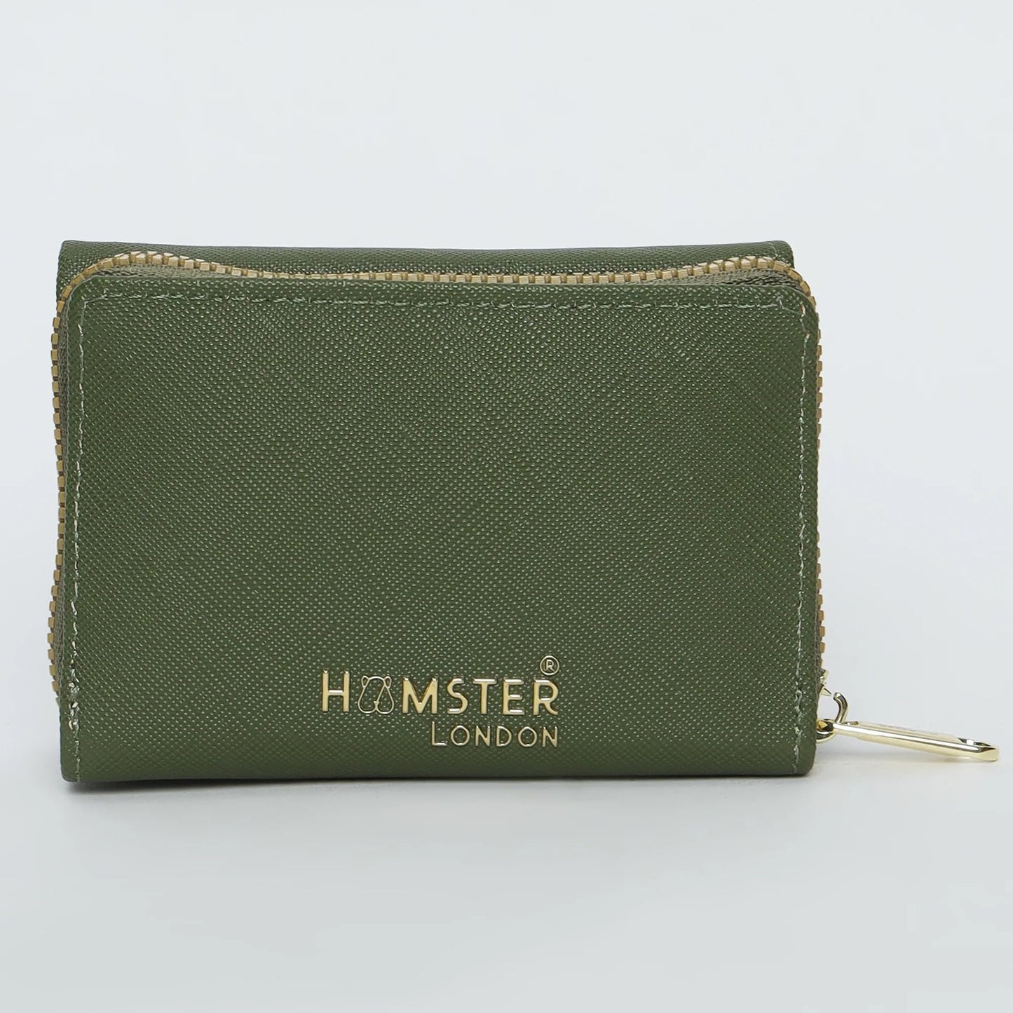 HAMSTER London Millionaire Victoria Bifold Wallet - Green