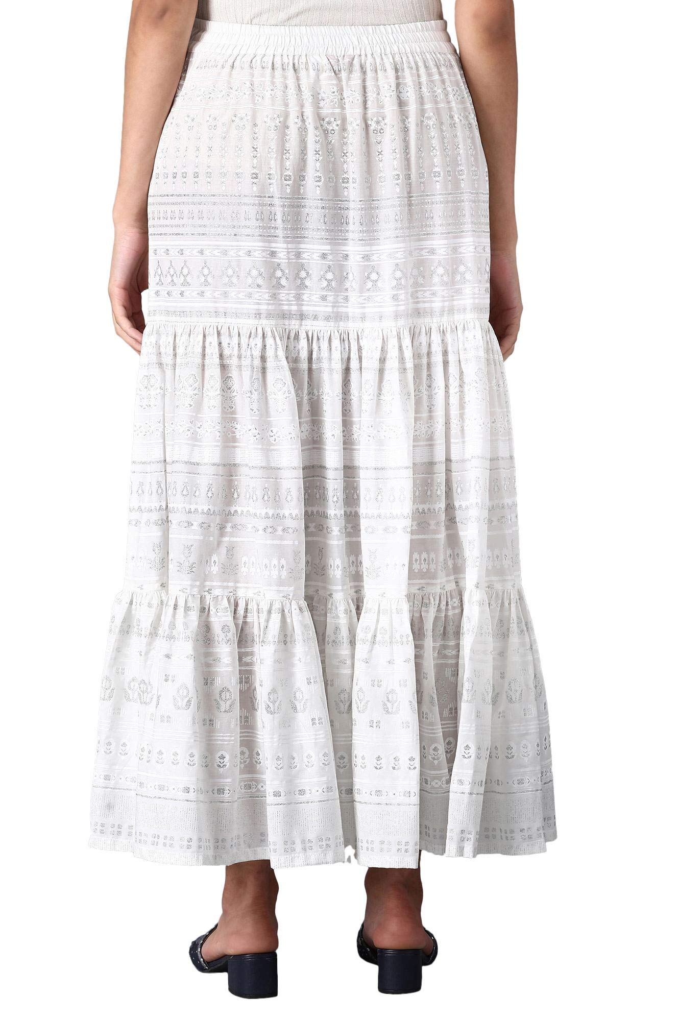 W Pure Cotton Strechable Skirts for Women | Pure Cotton Skirts for Women | W for Woman