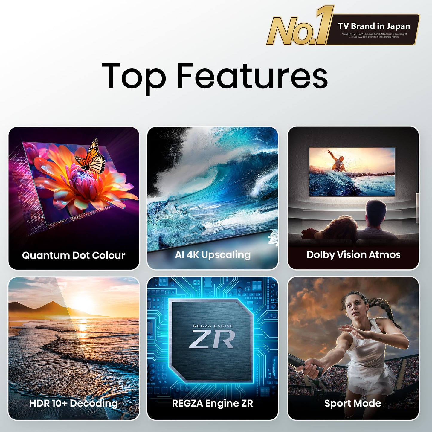 TOSHIBA 139 cm (55 inches) C450ME Series 4K Ultra HD Smart QLED TV 55C450ME (Silver)