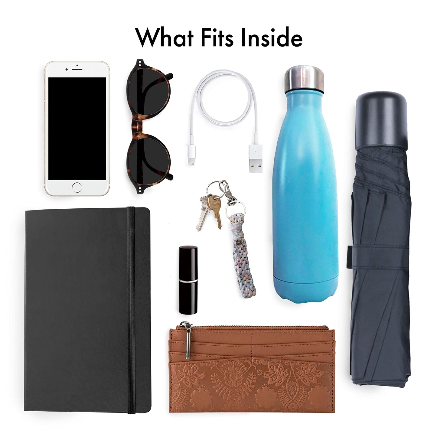 The Sak Womens Bolinas Leather Satchel, Black Leaf Embossed, One Size US