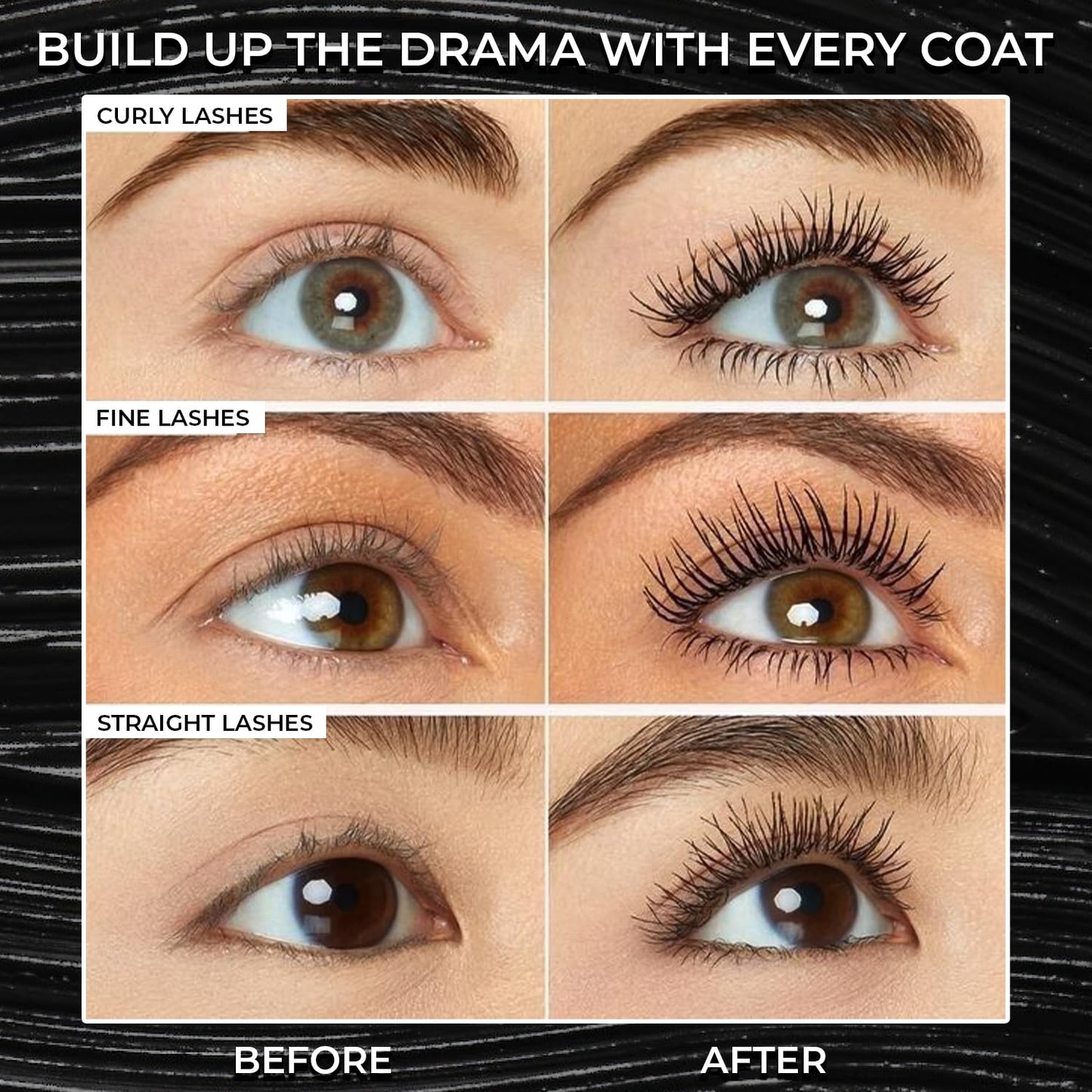 Just Herbs 2-in-1 Serum-infused Lash Enhancing Mascara Castor Oil + Coconut Oil 8g