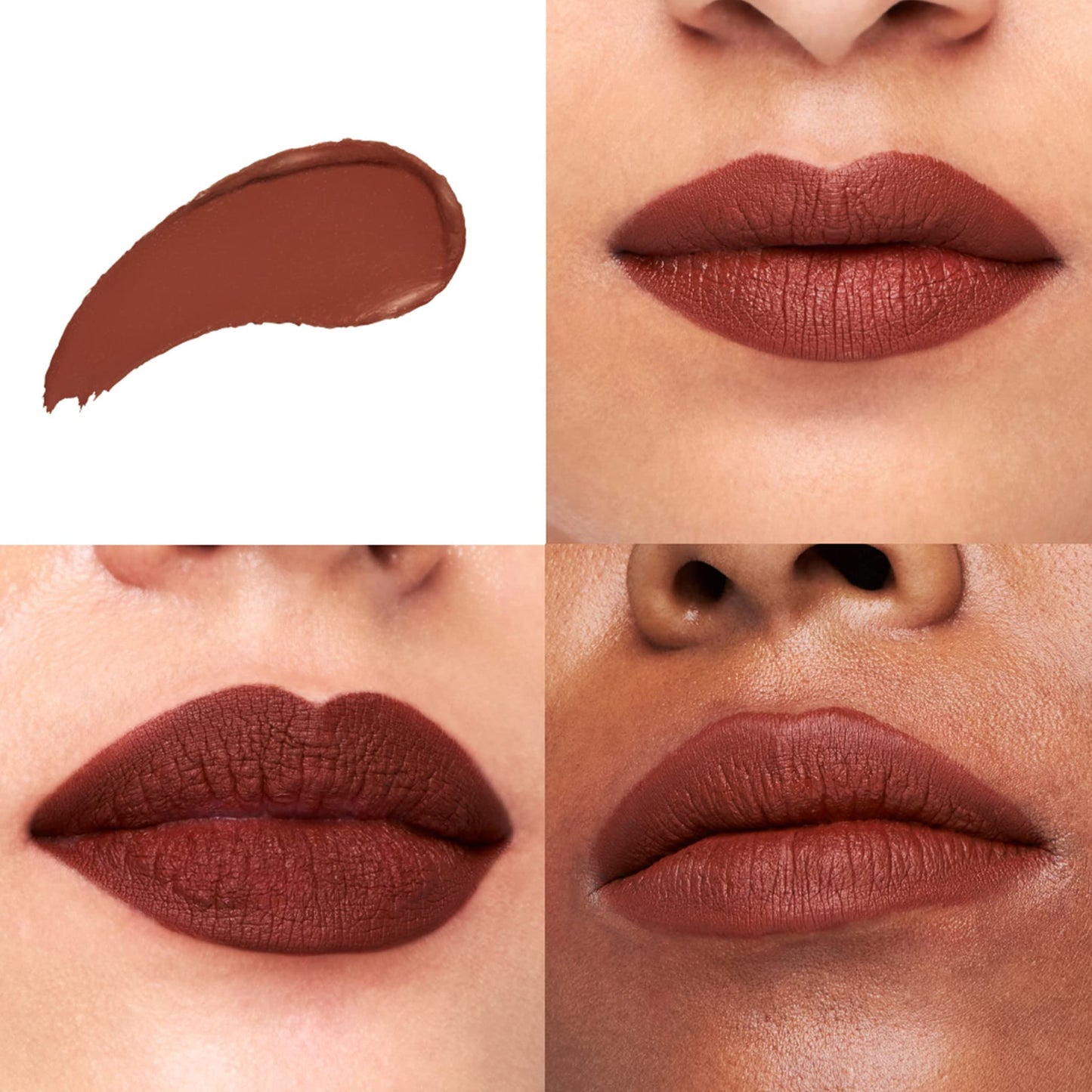 LoveChild Masaba Game On! - Hukum - Liquid Matte Lipstick, Pecan Brown Velvet Smooth, Non-Sticky, Hydrating & Moisturising, Lasts Up to 12 hours, 5Ml