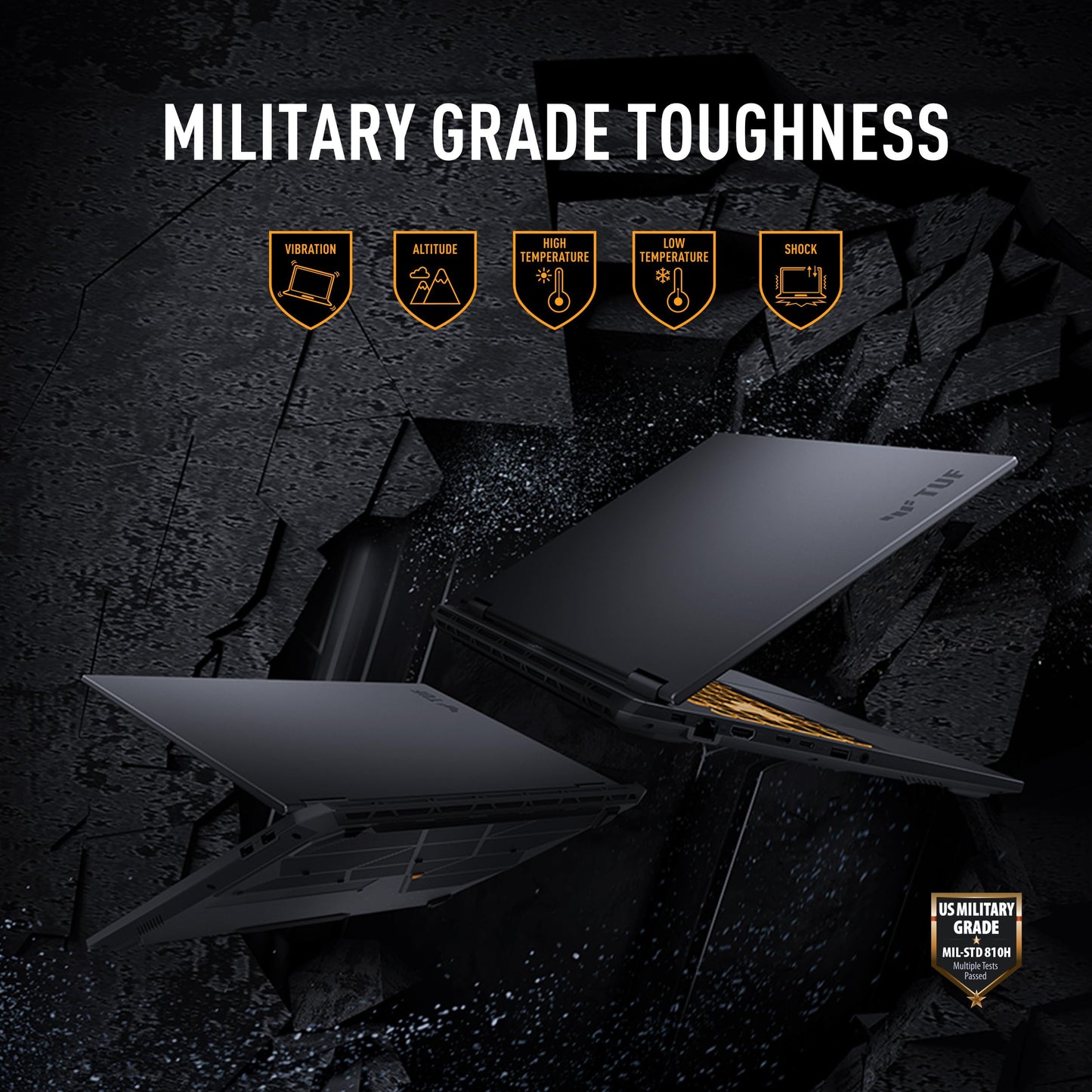 ASUS TUF F16, 14th Gen, Smartchoice,Intel Core i7 14650HX, Gaming Laptop(RTX 5060-8GB/16GB/1TB /FHD+/16"/165Hz/90WHrs/Windows 11/M365 Basic (1Year)*/Office 2024/Jaeger Gray/2.2 Kg) FX608JMR-RV049WS