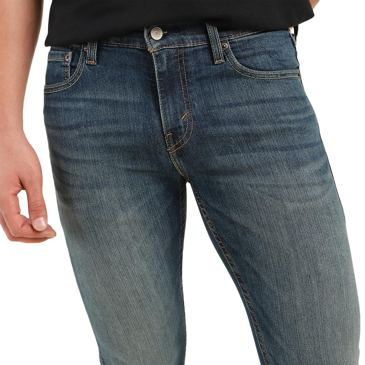 Levi's Men's Tapered Jeans (A7086-0090_Navy | Rise Style: Mid Rise