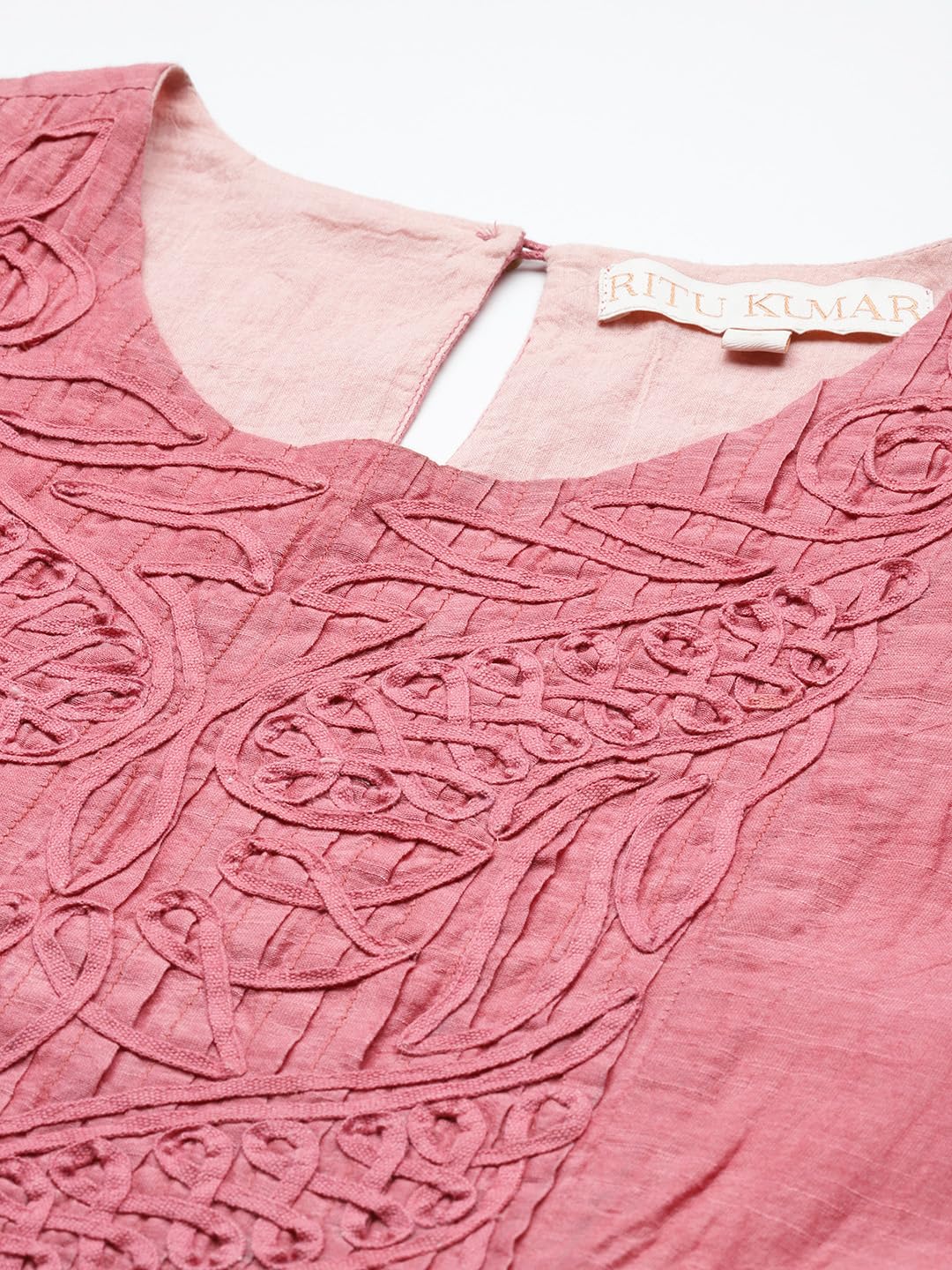 Ritu Kumar Pink Essential-Label Short Dress