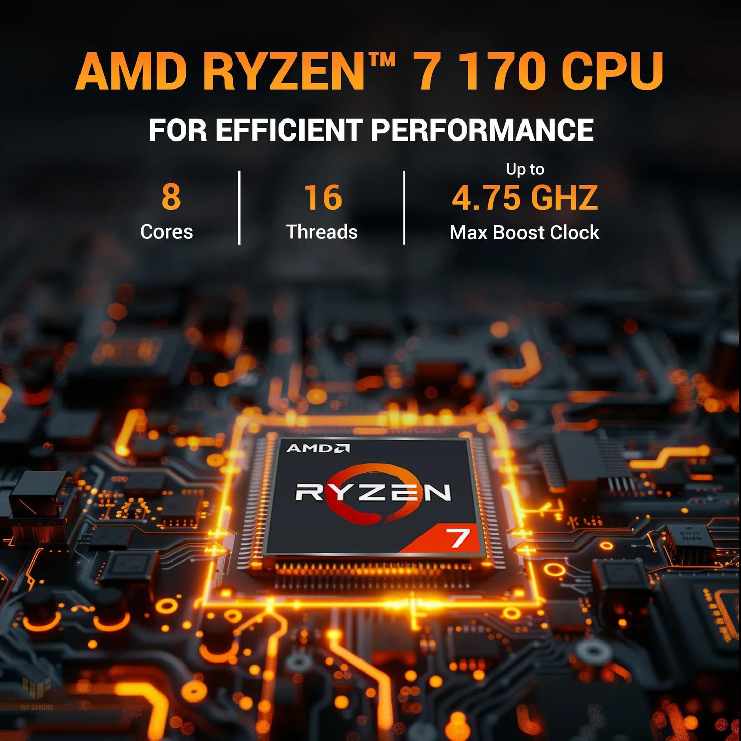 ASUS TUF A15 (2026),AMD Ryzen 7 170, RTX 3050-4GB, 32GB RAM (Upgradeable), 1TB SSD, FHD, 15.6"(39.6 cm), Windows 11, M365 Basic(1 Year),Office 2024,Graphite Black,2.3 Kg,FA506NCQ-HN010WS,Gaming Laptop