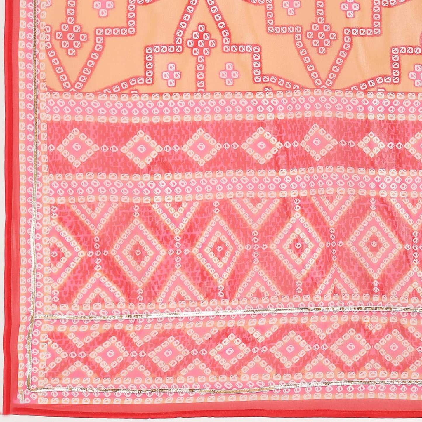 BIBA WOMEN PRINTED STRAIGHT SALWAR KURTA DUPATTA(SKDKNOTTING8288_FUCHSIA_32)