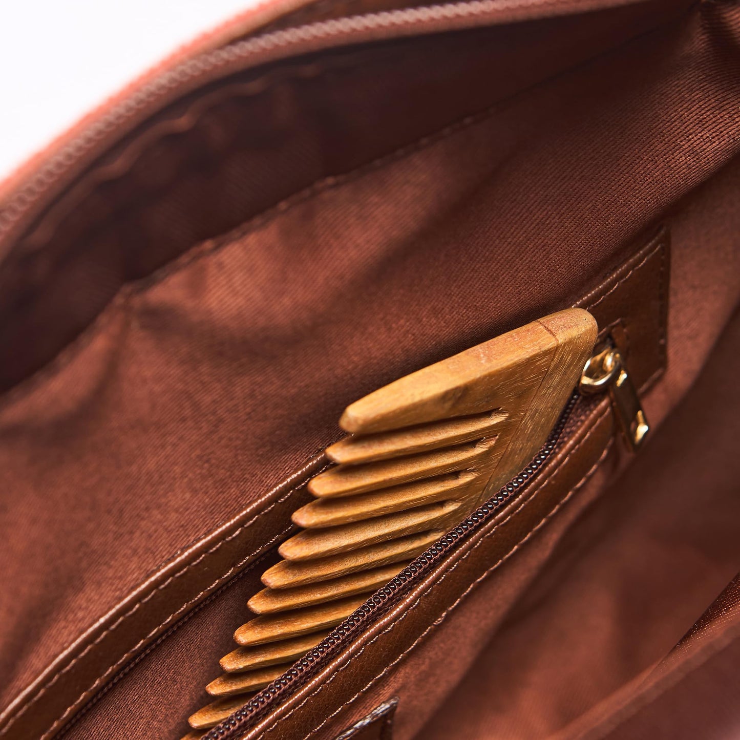 Chumbak Marrakesh Tote Bag, 7.8L, Red, Corduroy Outer with Polyester Lining, Everyday Handbag with Kashmiri Motif, Kashmir Trails Collection