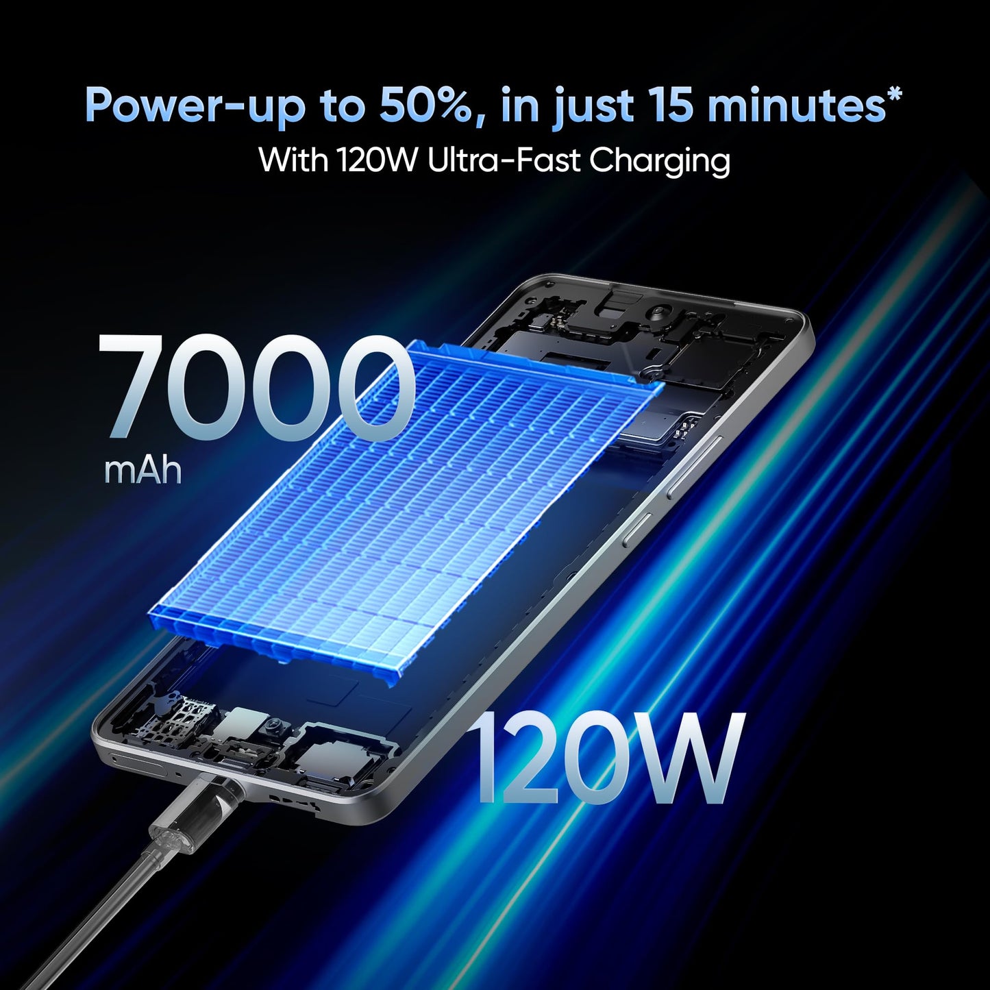 realme GT 7T (Racing Yellow,8GB+256GB) | MediaTek D8400 MAX | Strongest Battery Combo 7000mAh + 120W | AI 4K 60FPS Travel Camera | 360° Cooling IceSense Design with Graphene | 6000 nits Display