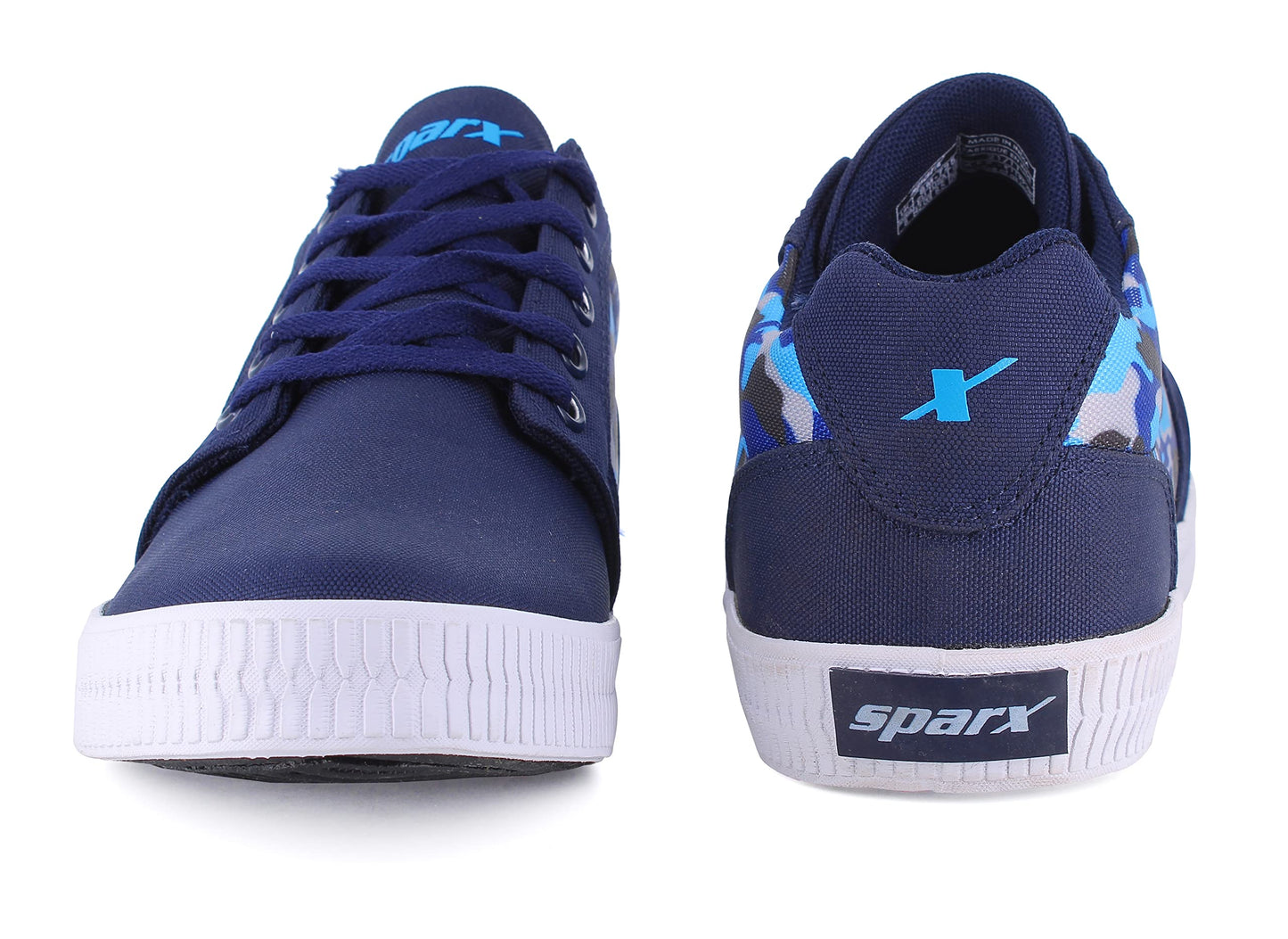 Sparx mens Sneaker (Navy Blue Camouflage_7 UK_SM-725)