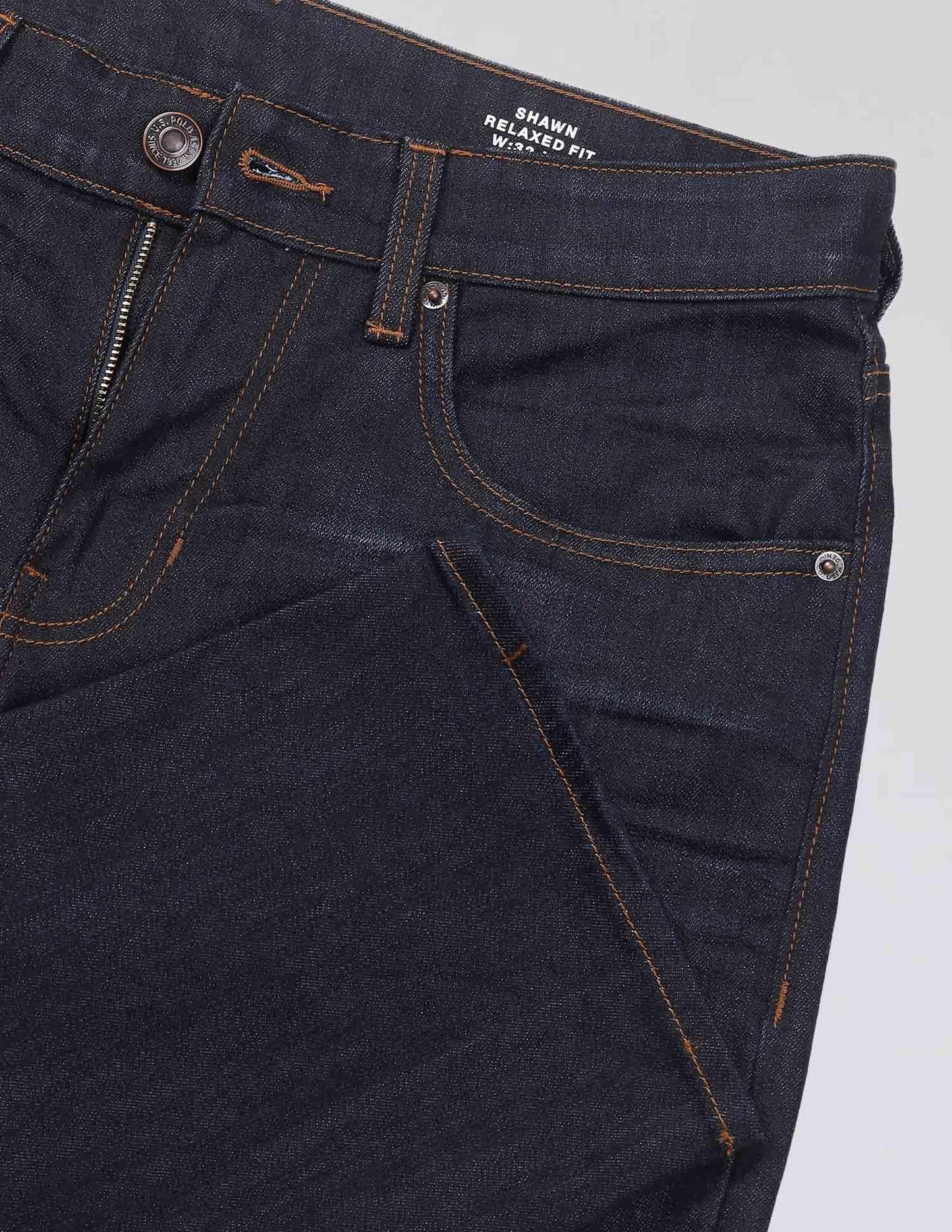 U.S. Polo Assn. Denim Co. Men's Relaxed Jeans (UDJEN1749_Rinse Wash