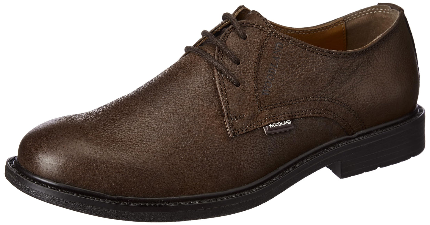 Woodland Men's Dbrown Softy Formal Shoes-8 UK (42EURO) (OGF 6202024)