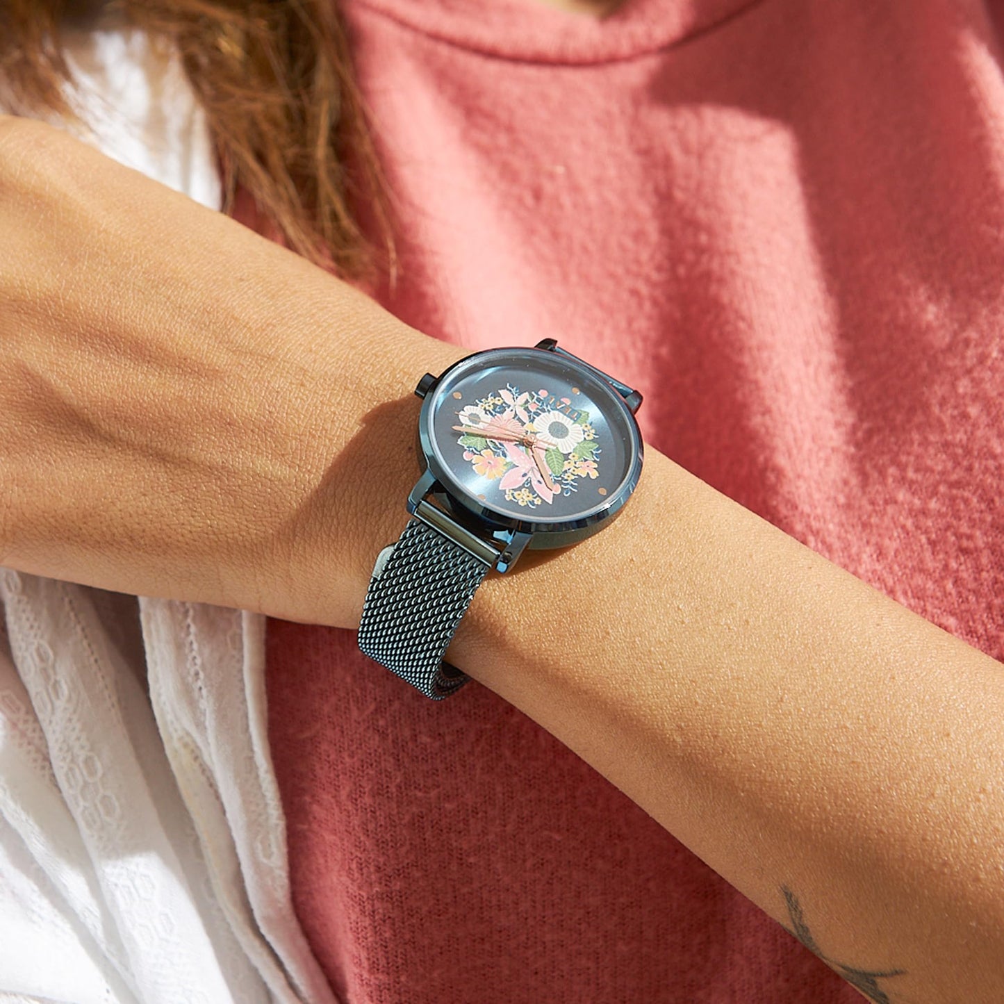 TEAL BY CHUMBAK Round Dial Analog Hand Watch for Women, Wrist Watch for Teenage Girls, Ladies Ghadi, Gifts for Women/Girls/Ladies, Stylish Fashion Watch for Casual/Work