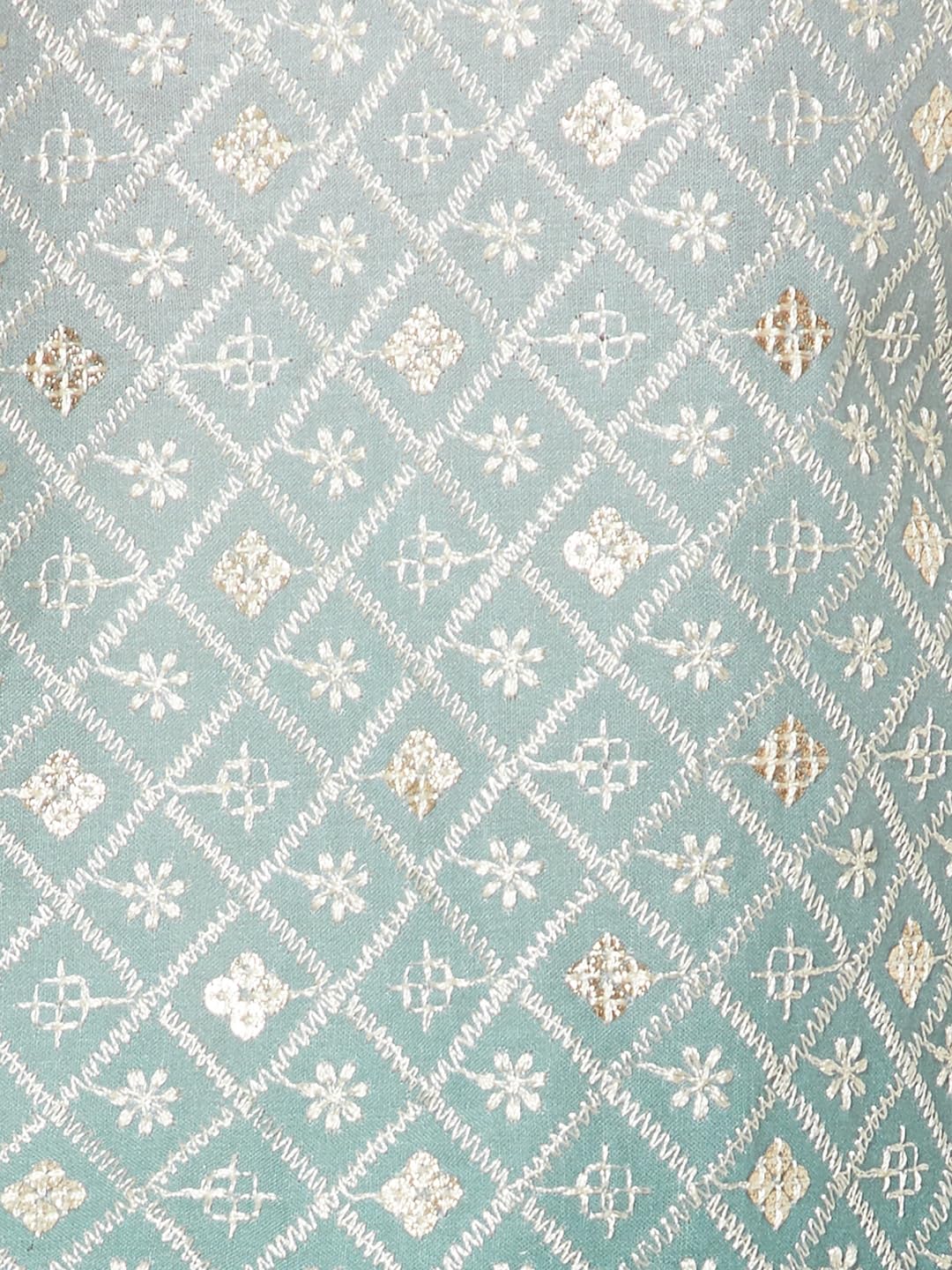 Max Men Ombre Regular Fit Kurta(Green_L)