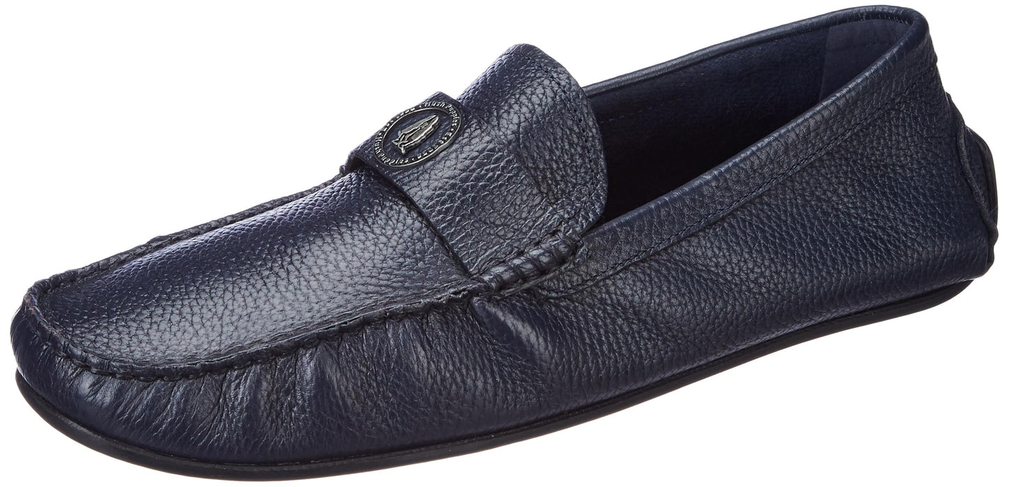 Hush Puppies Men's Willian Trim Loafers (8559110_Navy_7 UK)