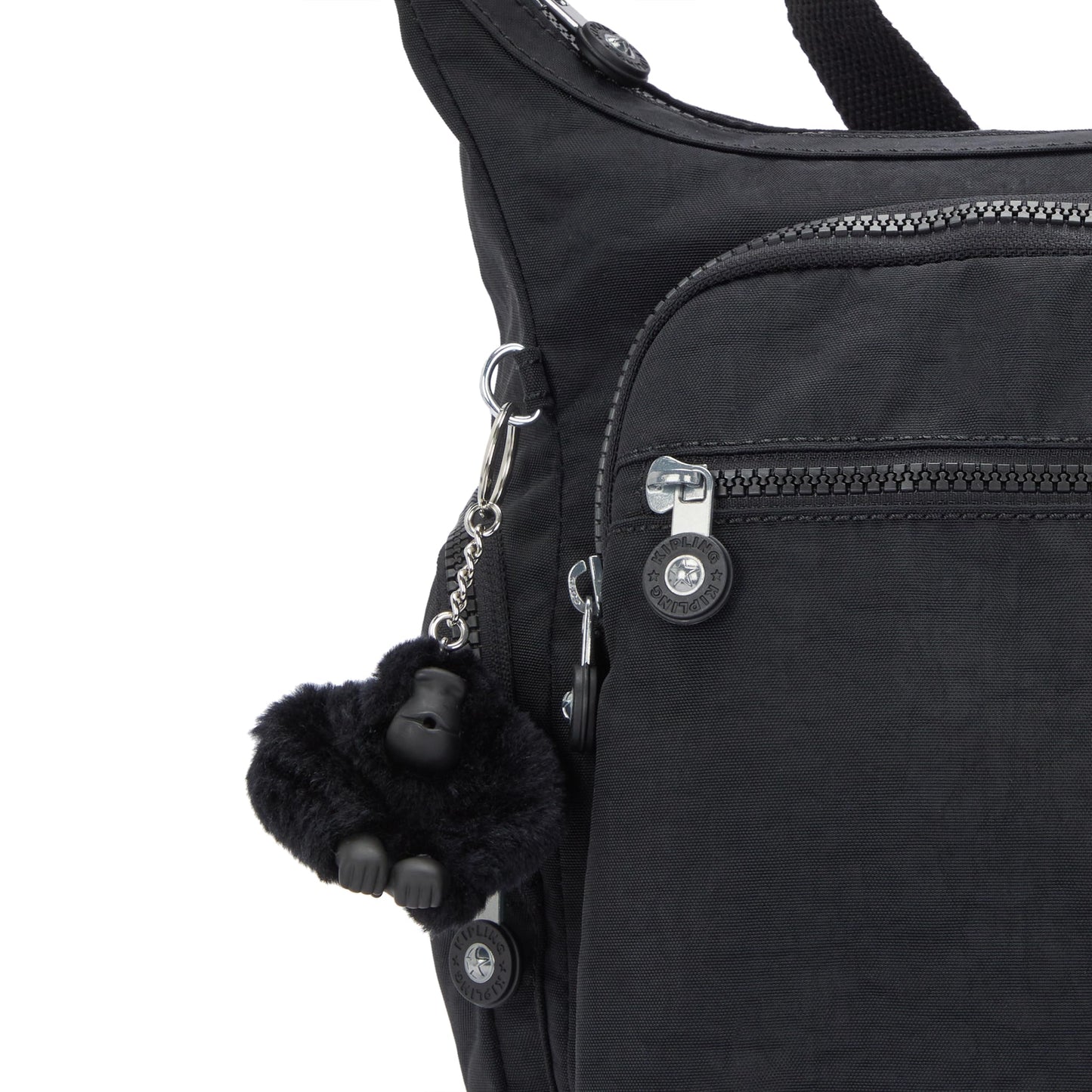 Kipling Women's Gabbie Crossbody Bag, black noir, One Size