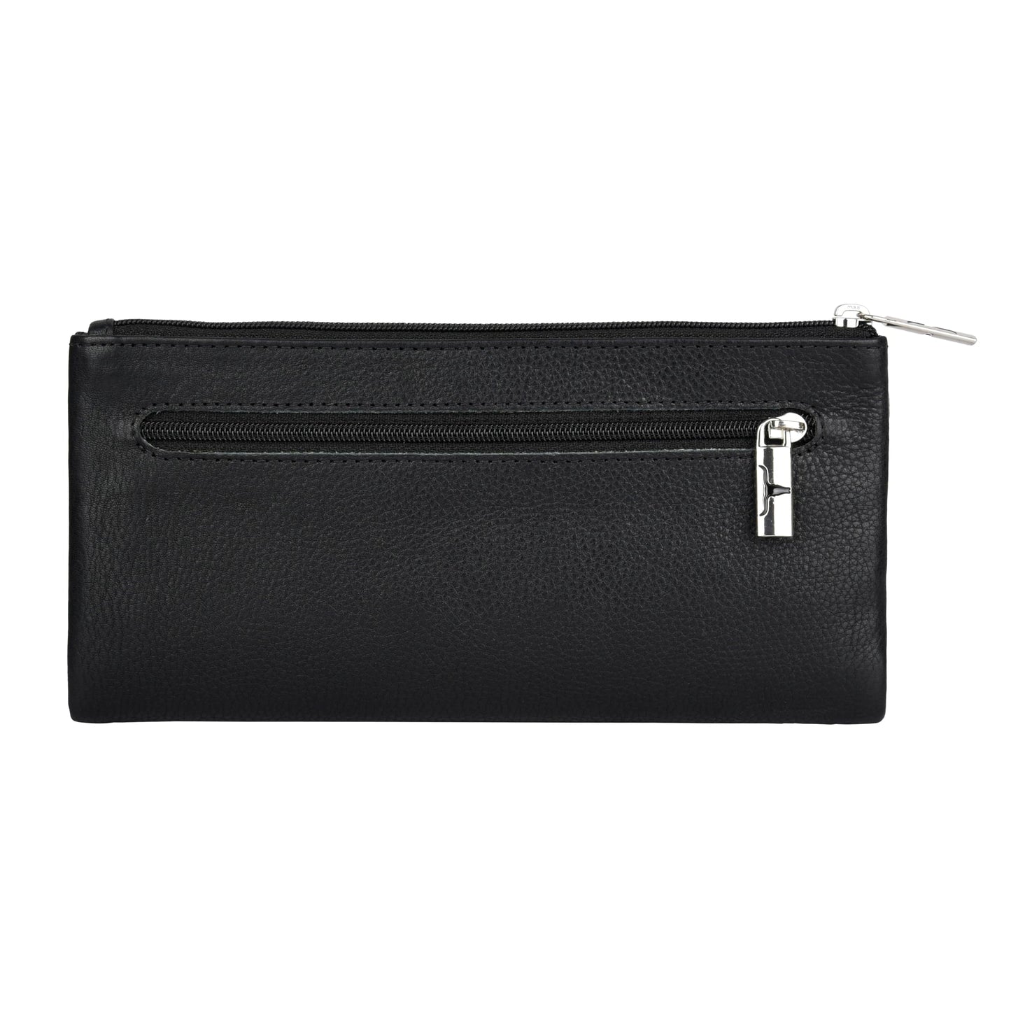 URBAN FOREST Fiona Black Leather Wallet for Women
