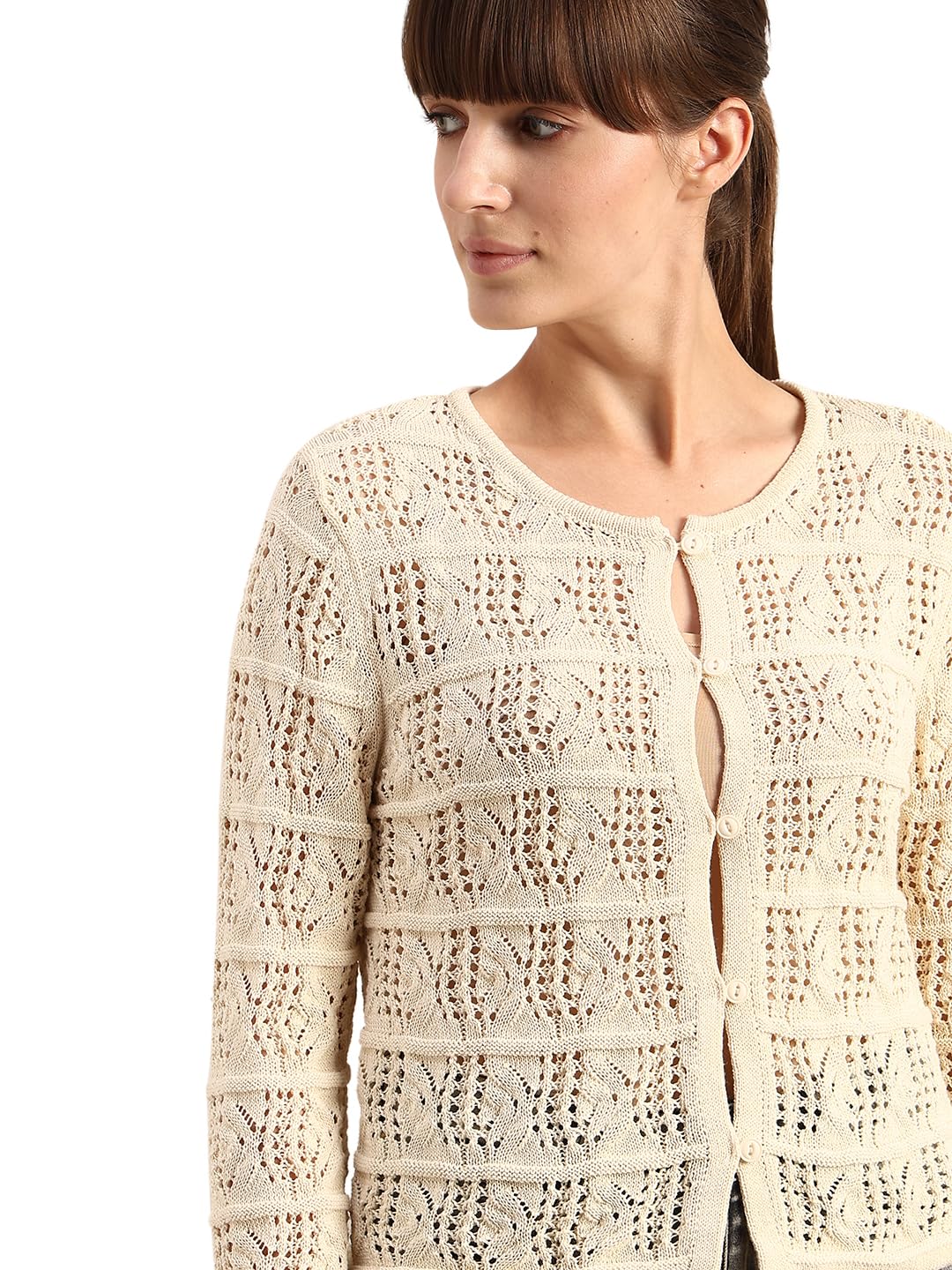 VERO Moda Women's Cotton Modern Pullover Sweater