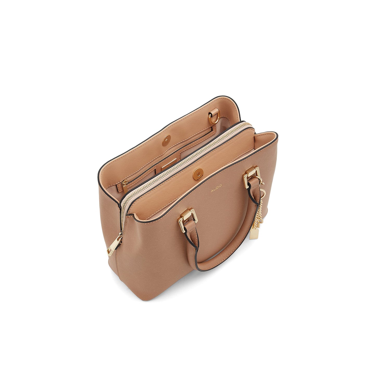 ALDO Women's Legoiri Top Handle Bag, Light Brown