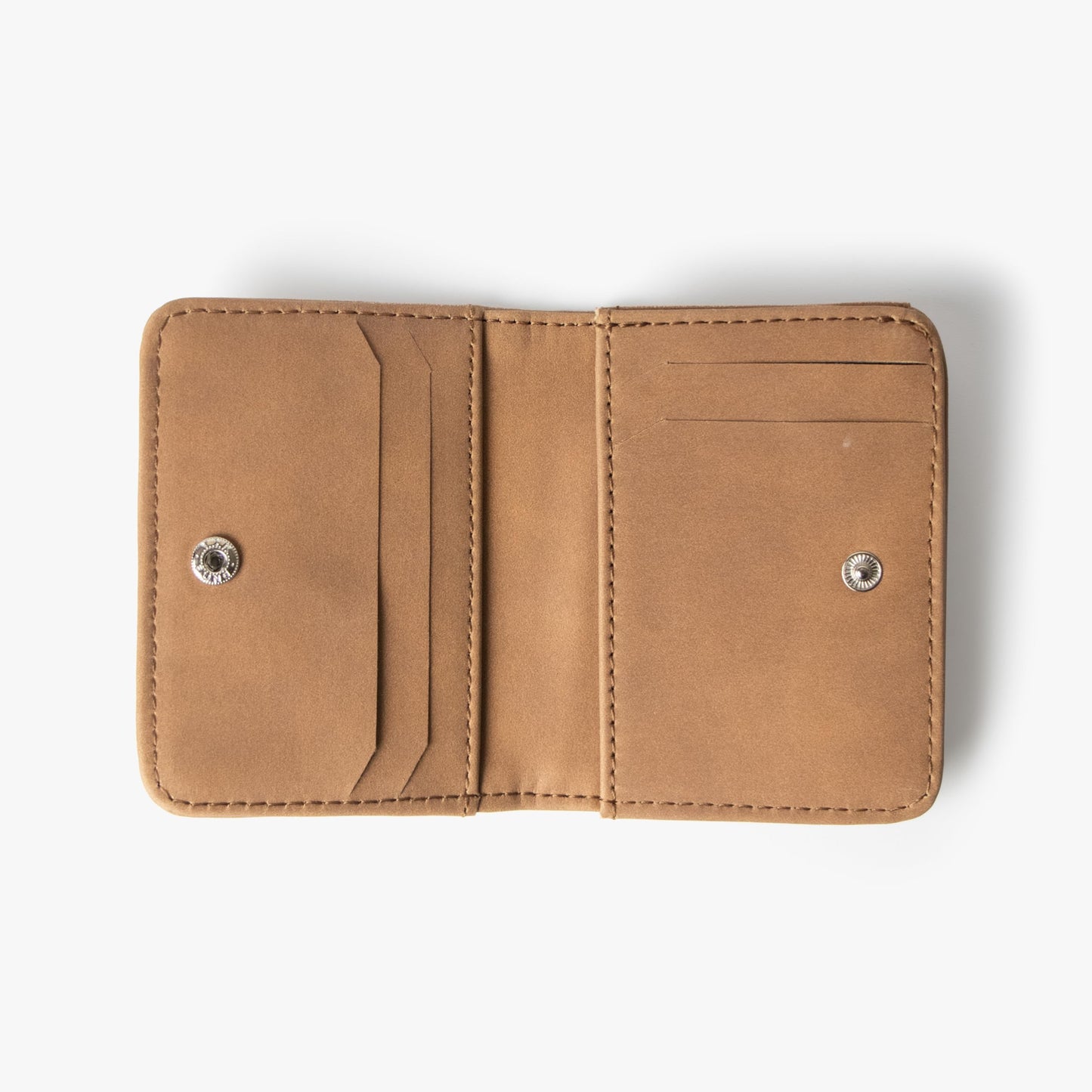 Bellblock Minimal Card Holder for Men/Women | Slim Handcrafted Mens Card Wallet | Upto 7 Cards & Folded Cash | Vegan Leather | Tangerine (Pack of 1)