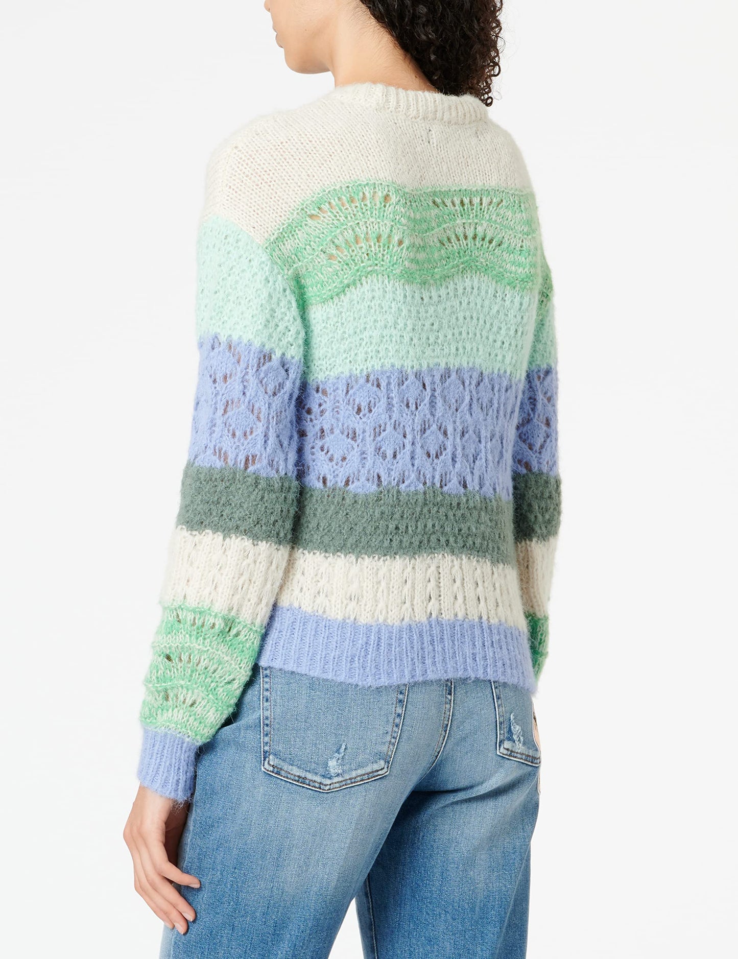 VERO MODA Regular Fit Sweater(104453601_Birch_L)