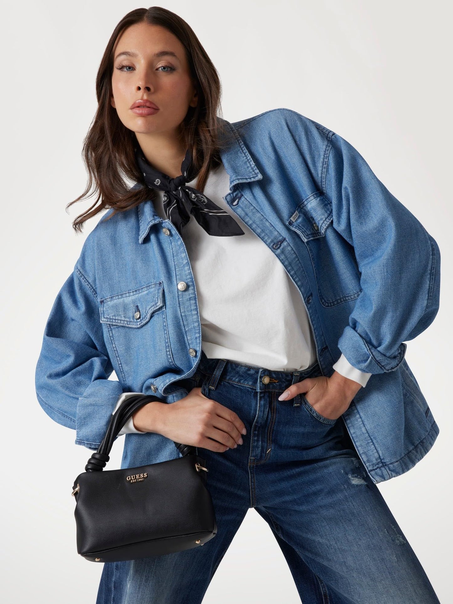 GUESS Women's Western (Black)