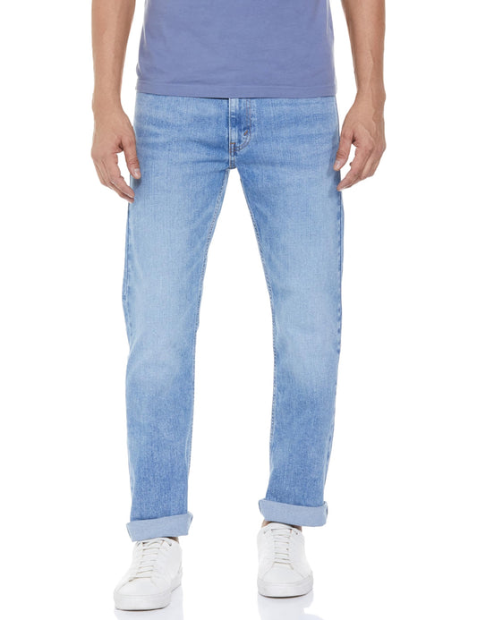 Levi's Men's Fitted Mid Rise Jeans (0038I-0000_Indigo, 32