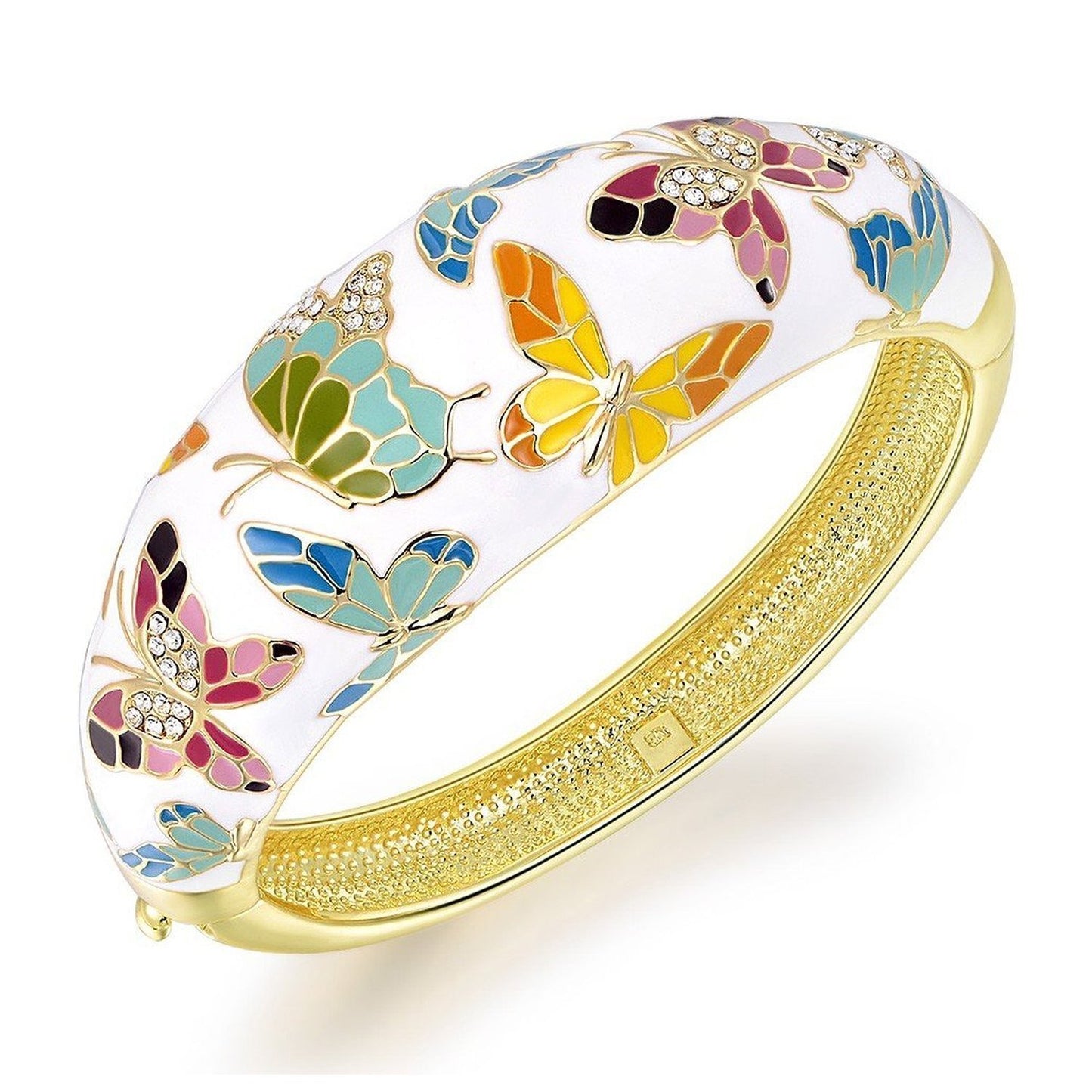 YouBella Fashion Jewellery Crystal Stylish Bracelets Bangle For Women and Girls (Style 1)